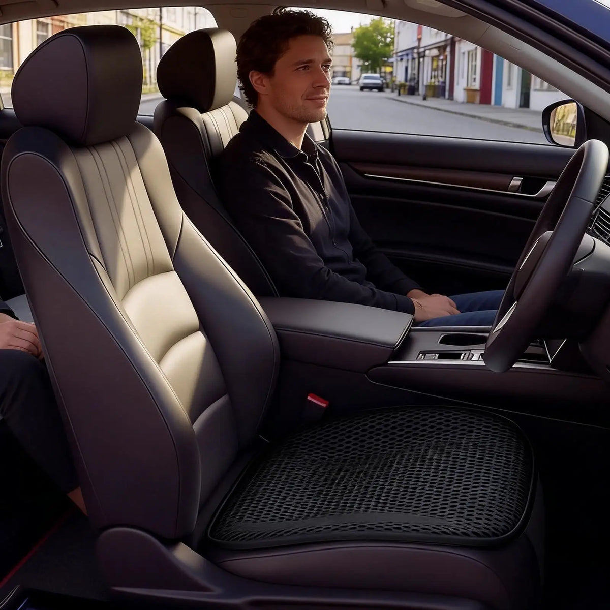 Vehicle Seat Cushion Breathable Mesh Cooling Support Car Seat Cushions For Driving More Comfortable Auto SUV RV Boat Truck Sedan Van Travel