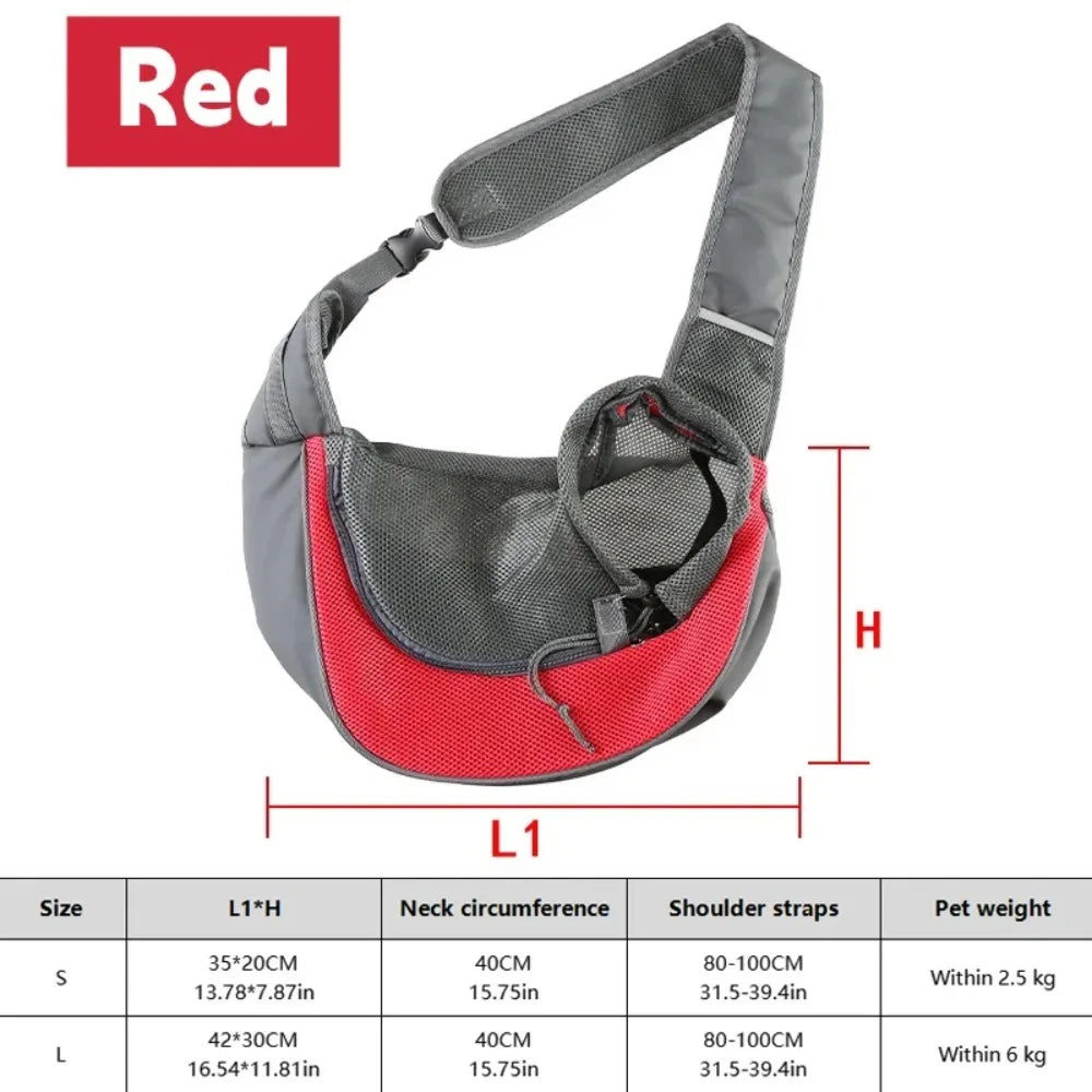 Dog Outdoor Backpack Breathable Mesh Crossbody Bag Puppy / Small Dog / Cat / Any Pet Buddy Can Travel Along Hiking Camping Outdoor Long Distance Travel With Pet Pet Carrier