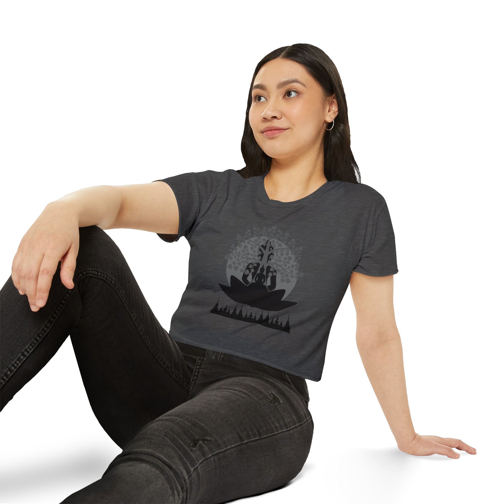 Women's Crop Top Tranquility