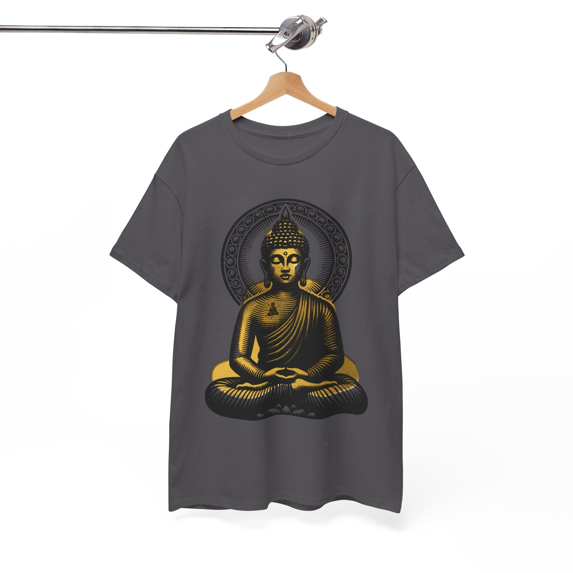 Peaceful Reality Design Heavy Cotton Tee Shirt