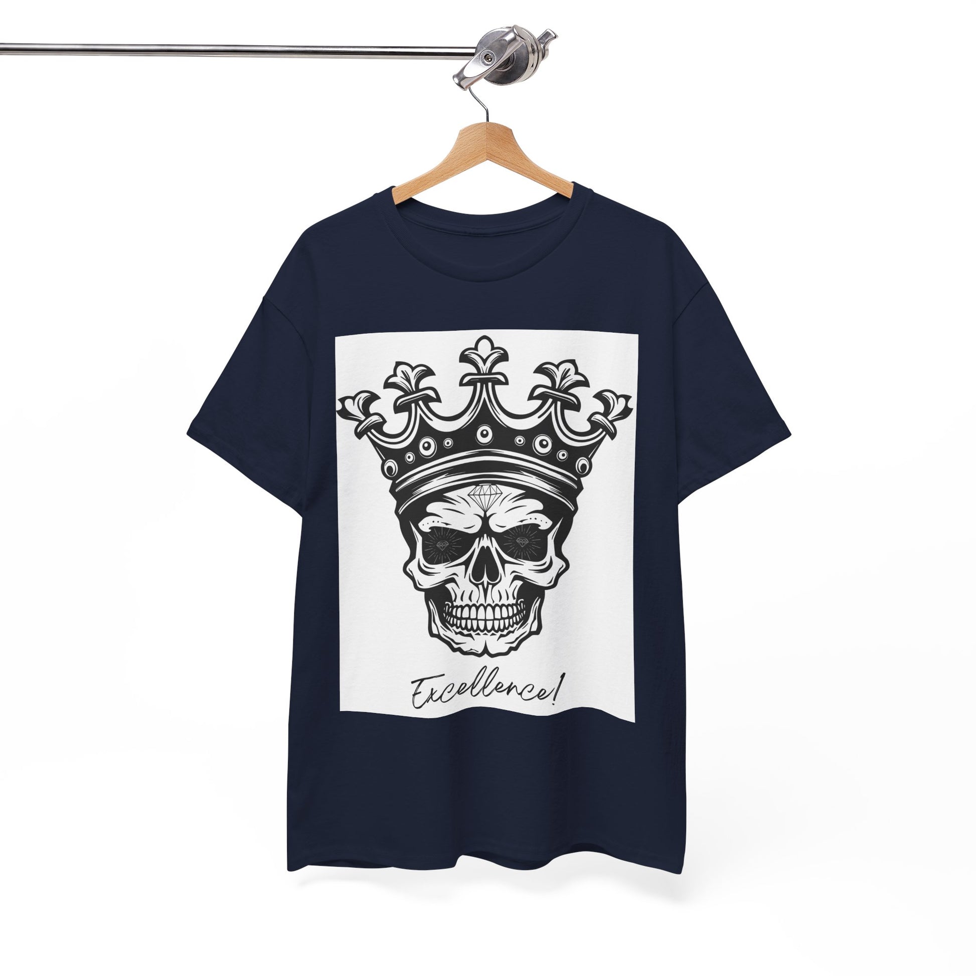 Skull Crown Excellence Cotton Tee Shirt