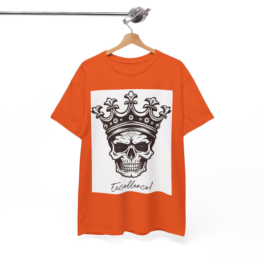 Skull Crown Excellence Cotton Tee Shirt