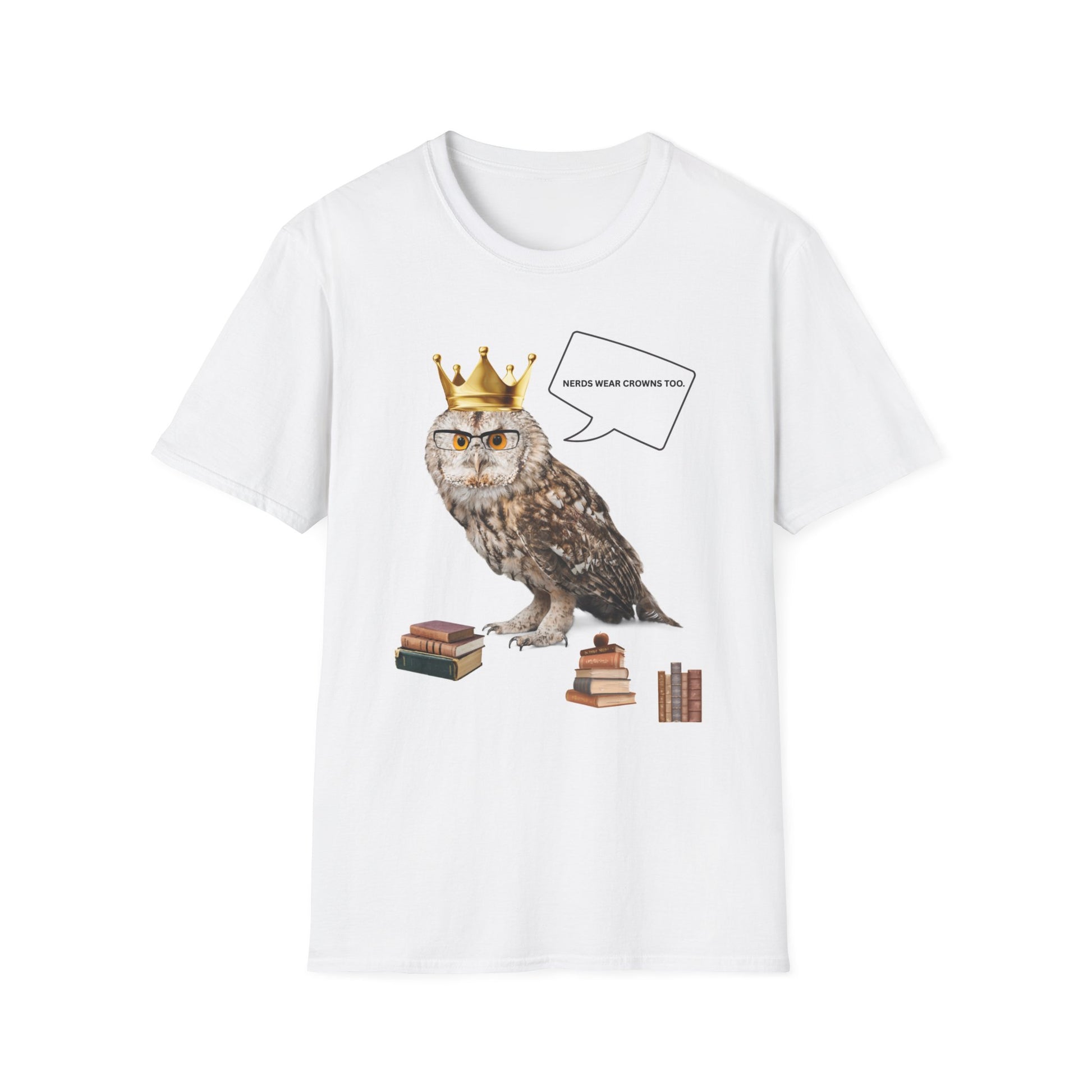 Owl Nerd Soft T-Shirt