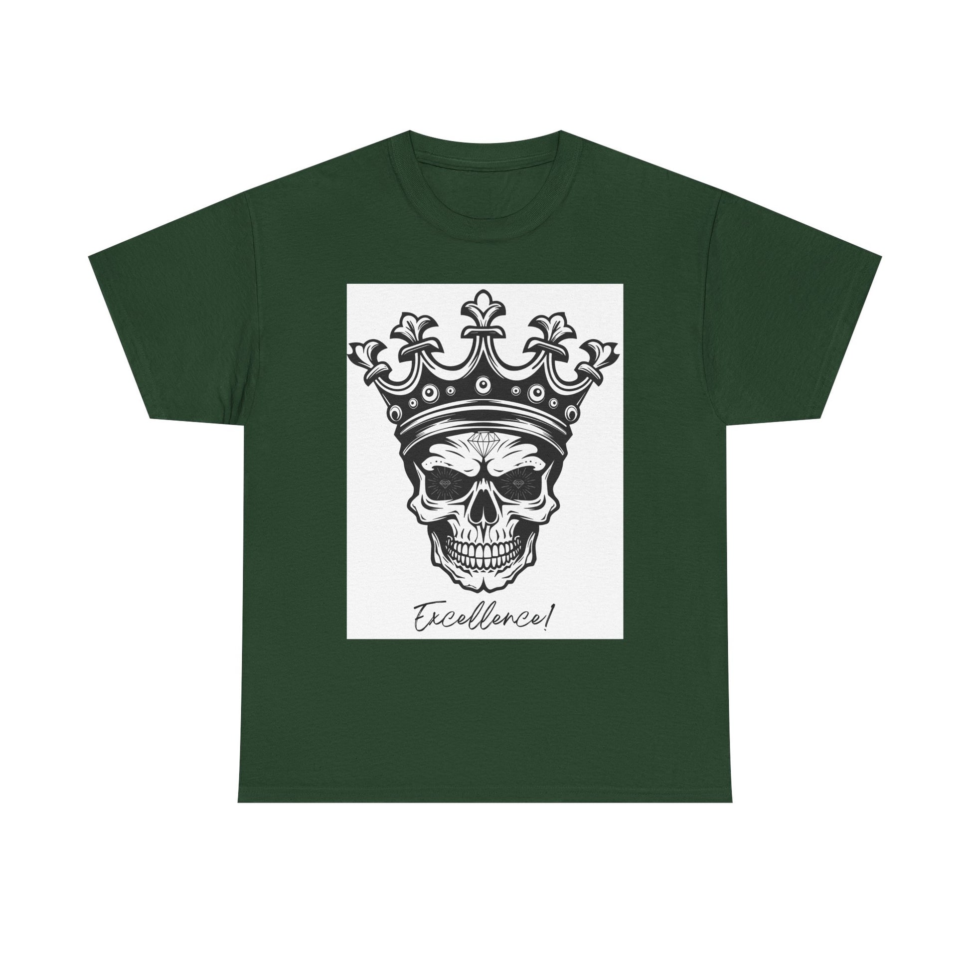 Skull Crown Excellence Cotton Tee Shirt