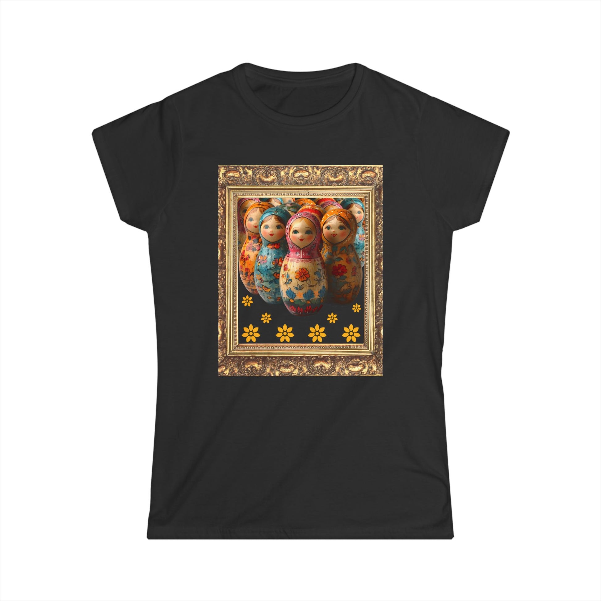 Women's Friends Portrait Soft Style Shirt