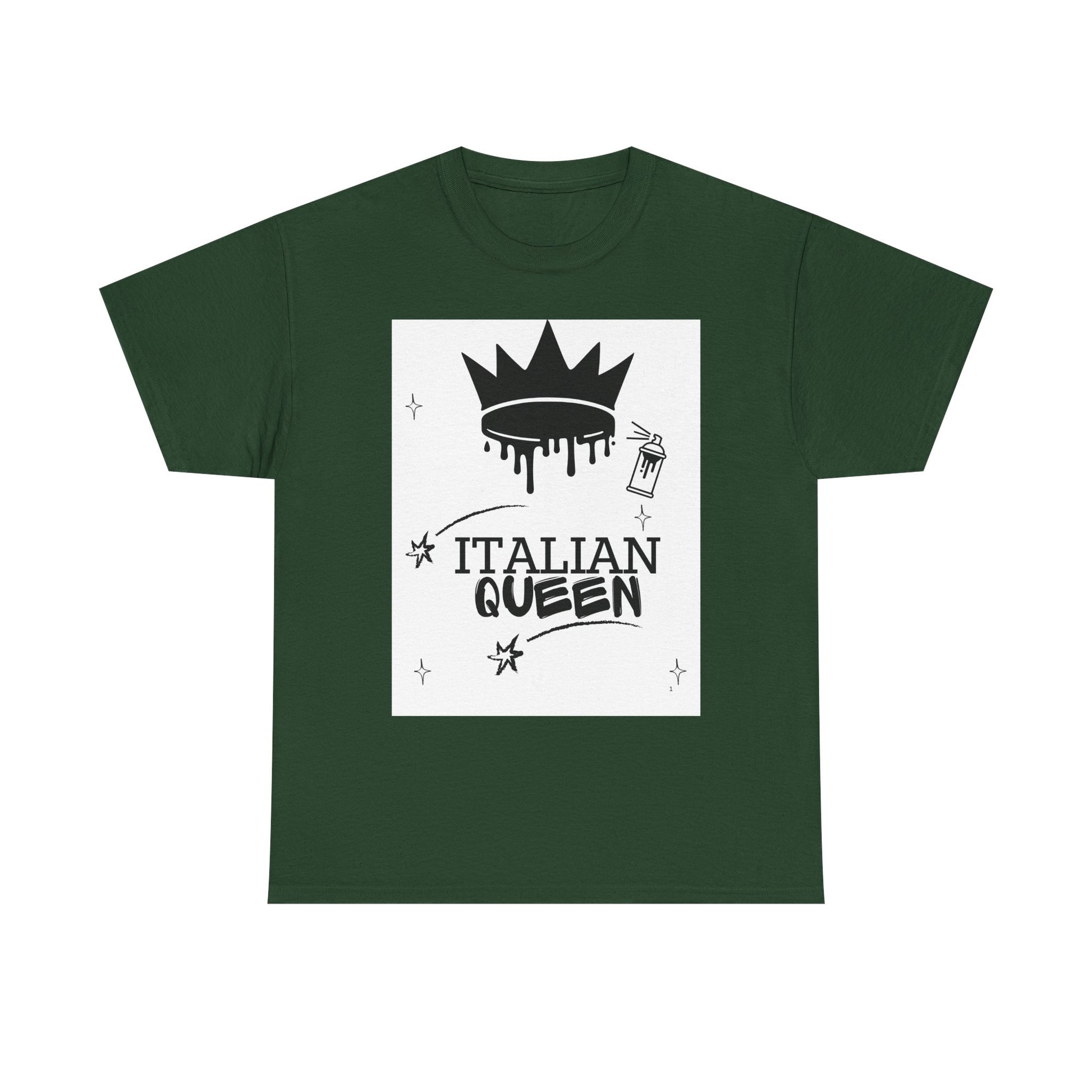 Italian Queen Cotton Tee Shirt