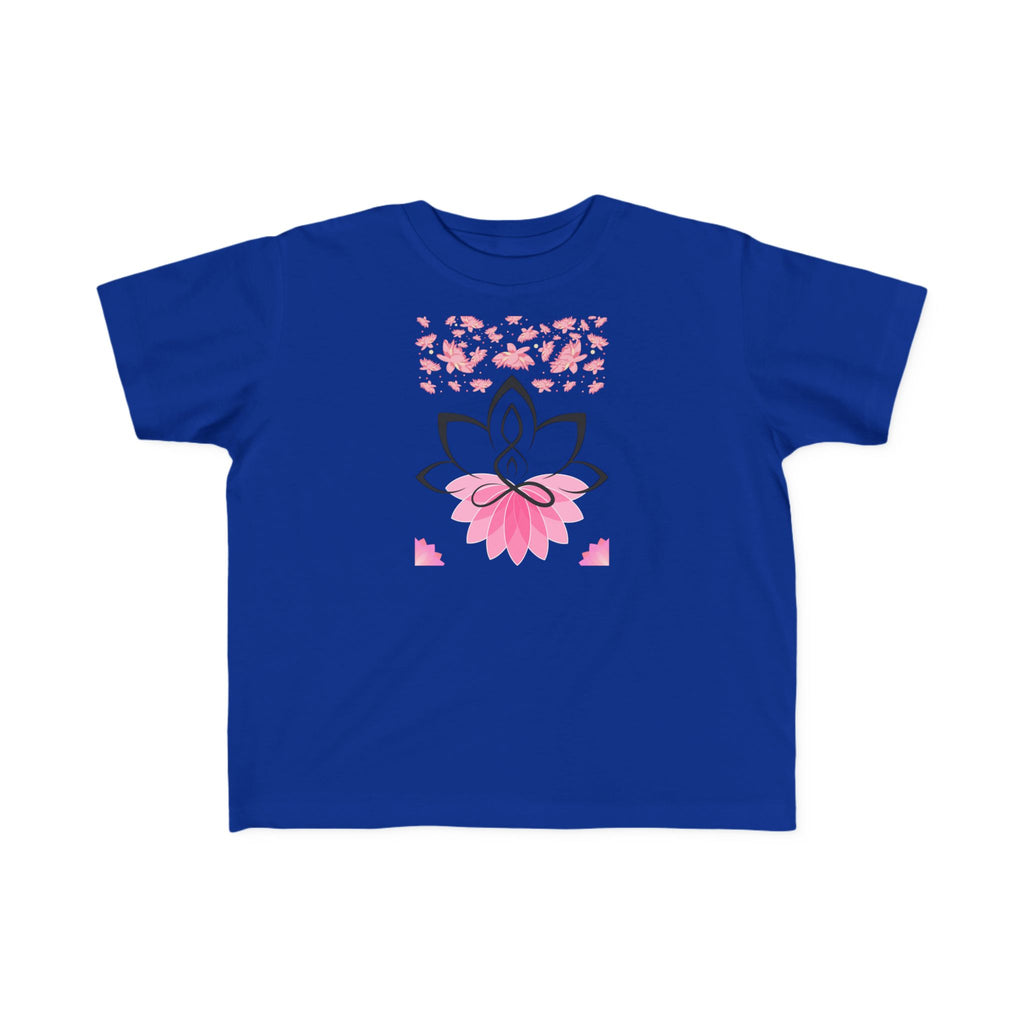 Toddler's Jersey Tee Shirt Lotus Yoga
