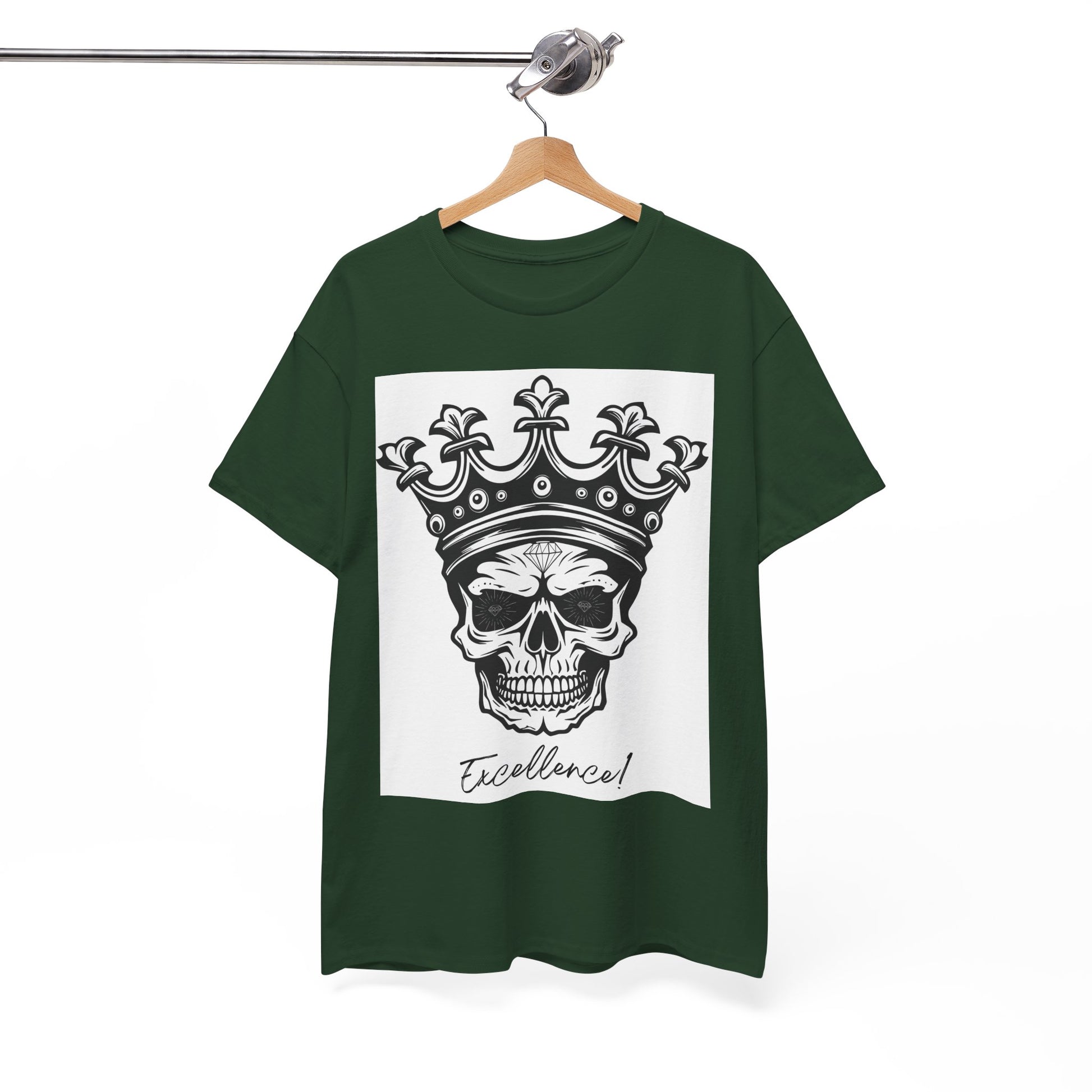 Skull Crown Excellence Cotton Tee Shirt