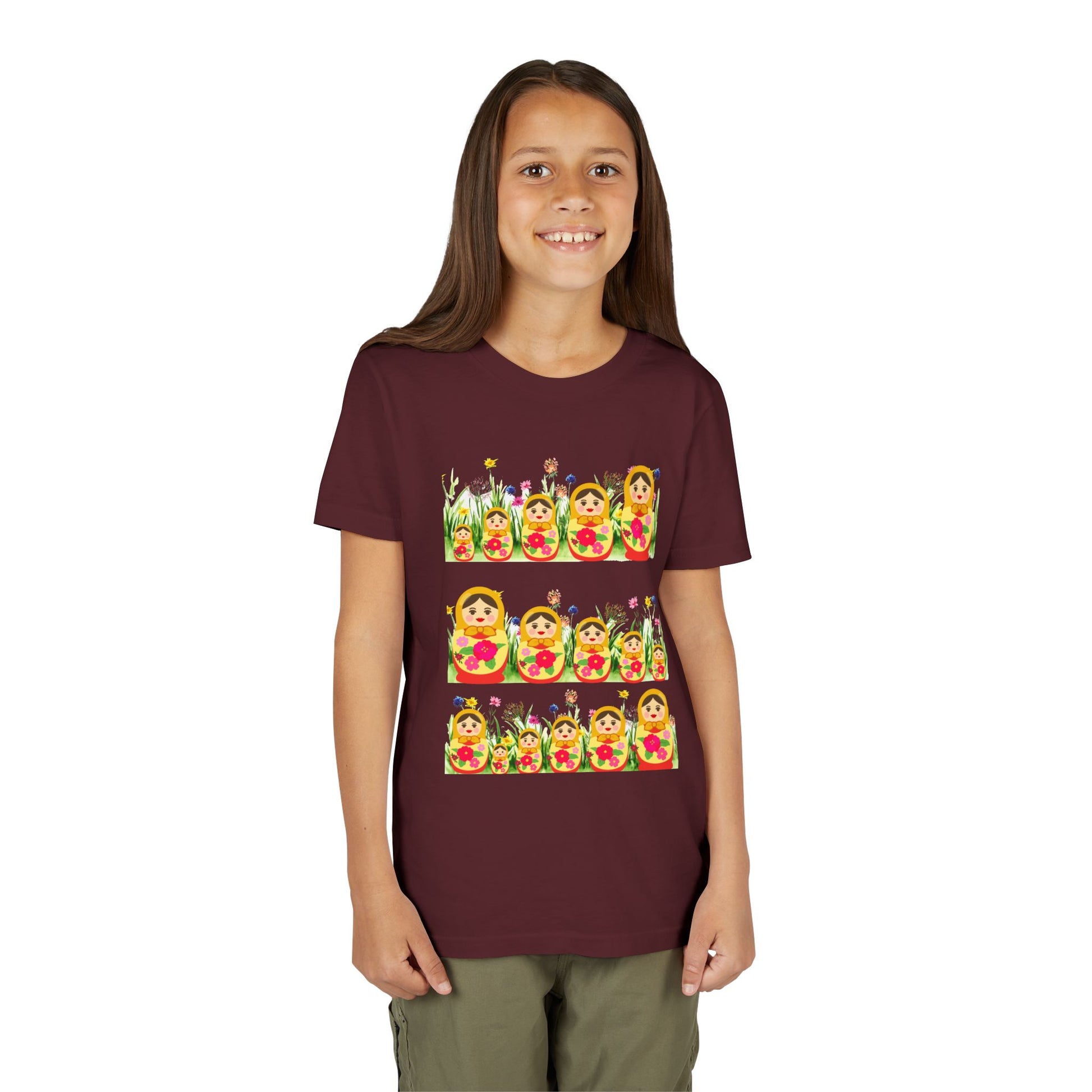 Youth Flower Patch Short Sleeve Shirt