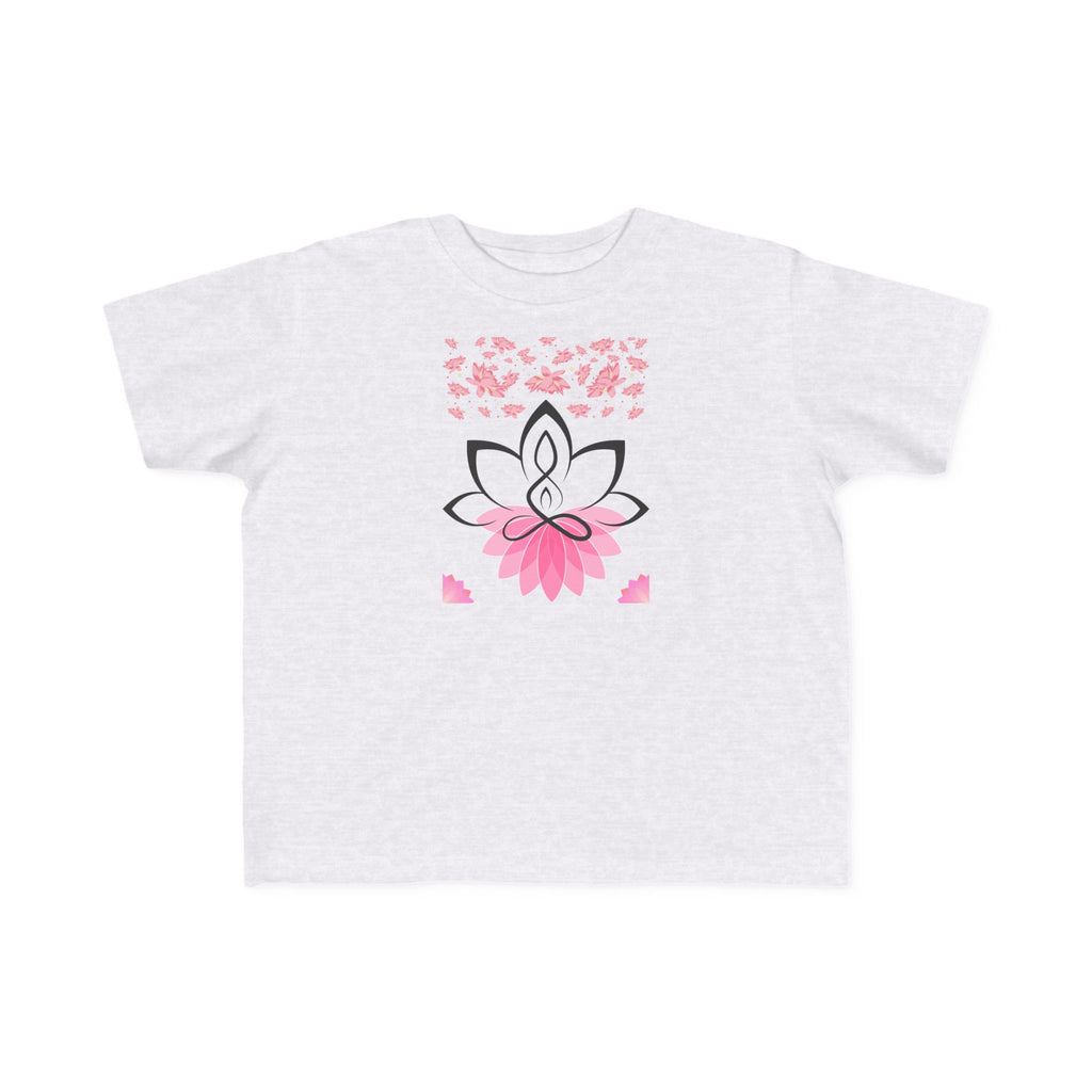 Toddler's Jersey Tee Shirt Lotus Yoga