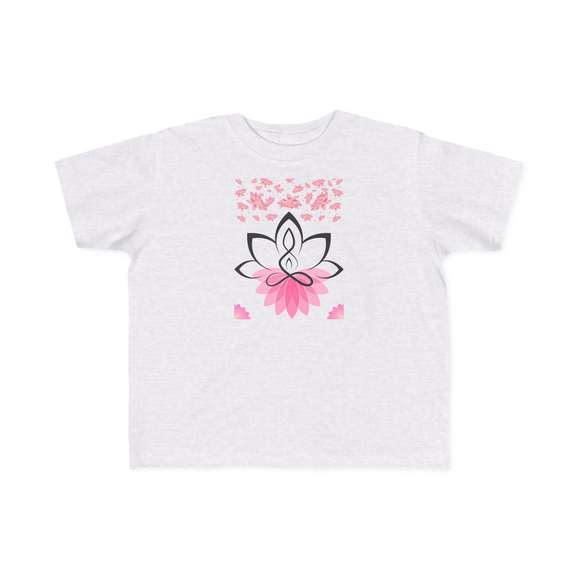 Toddler's Jersey Tee Shirt Lotus Yoga