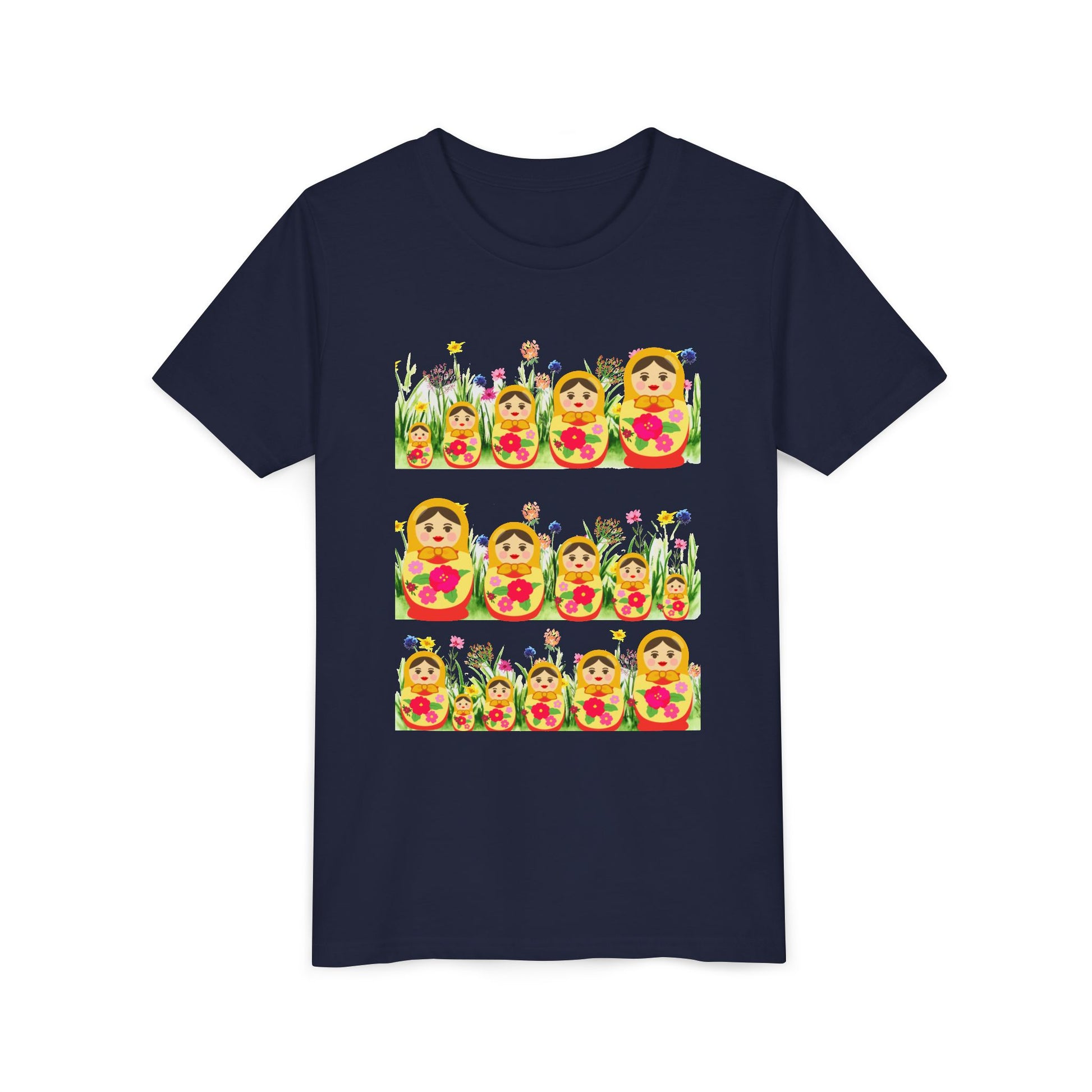 Youth Flower Patch Short Sleeve Shirt