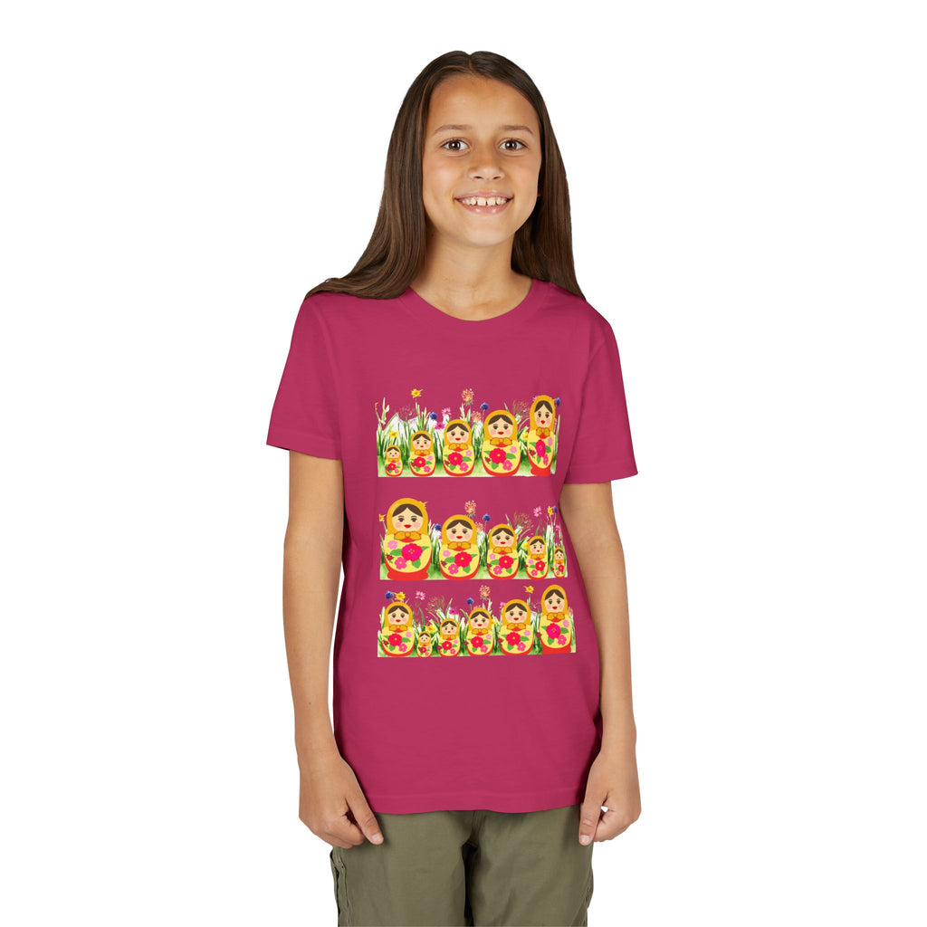 Youth Flower Patch Short Sleeve Shirt