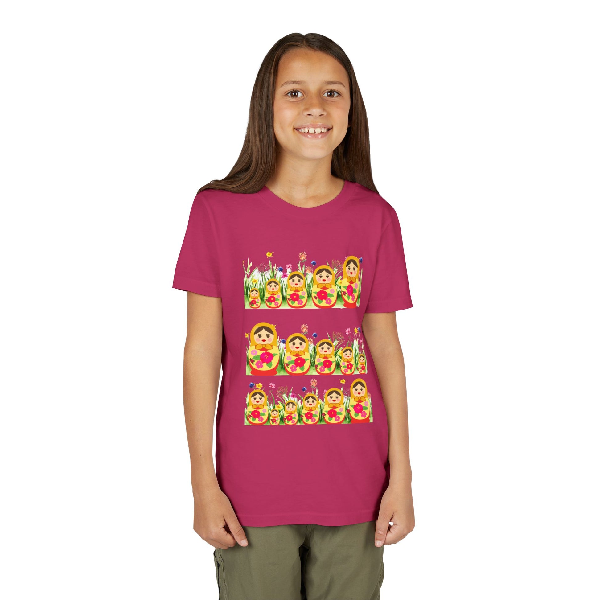 Youth Flower Patch Short Sleeve Shirt