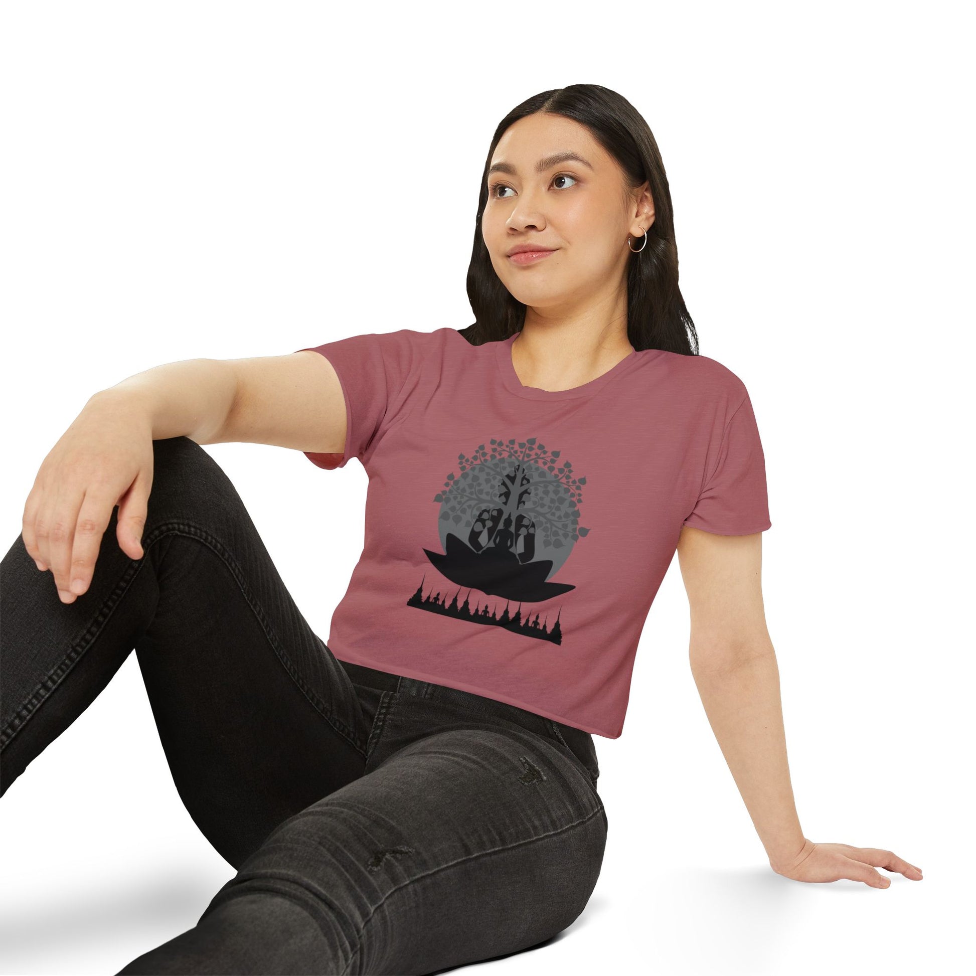 Women's Crop Top Tranquility