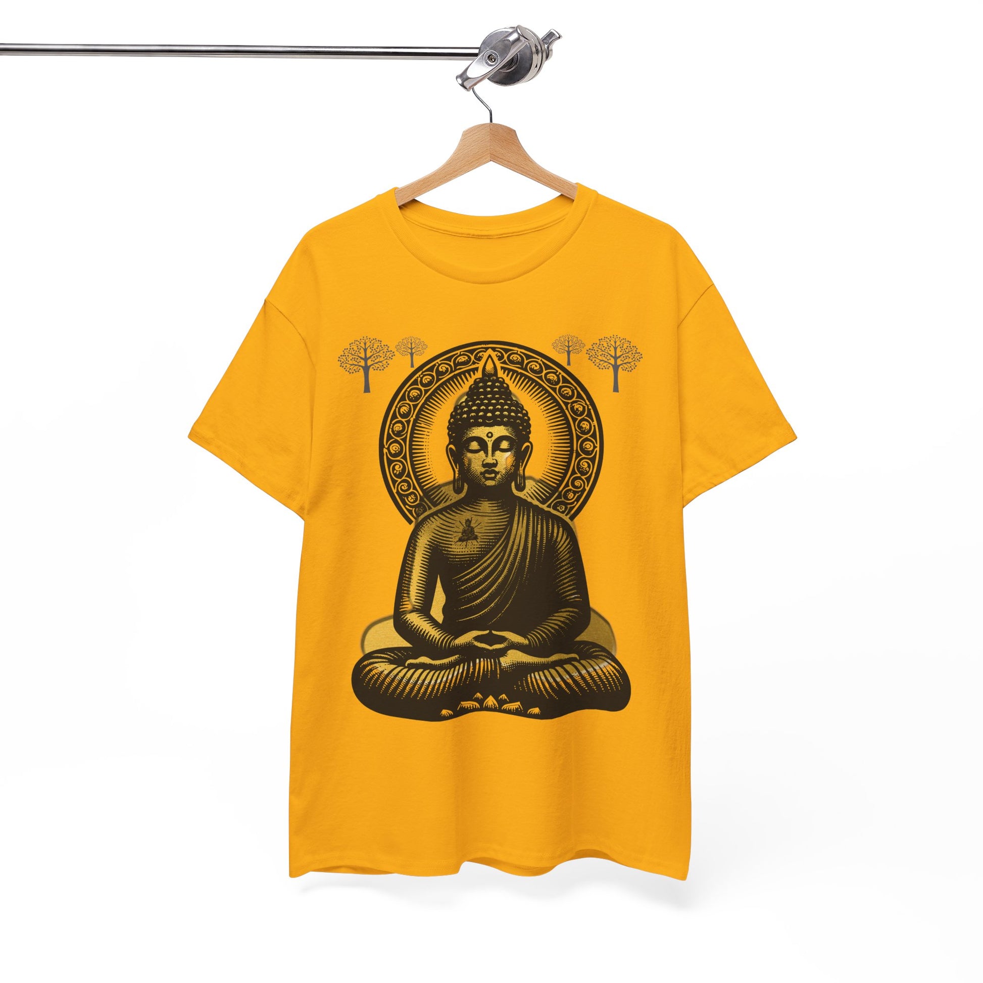 Peaceful Reality Design Heavy Cotton Tee Shirt