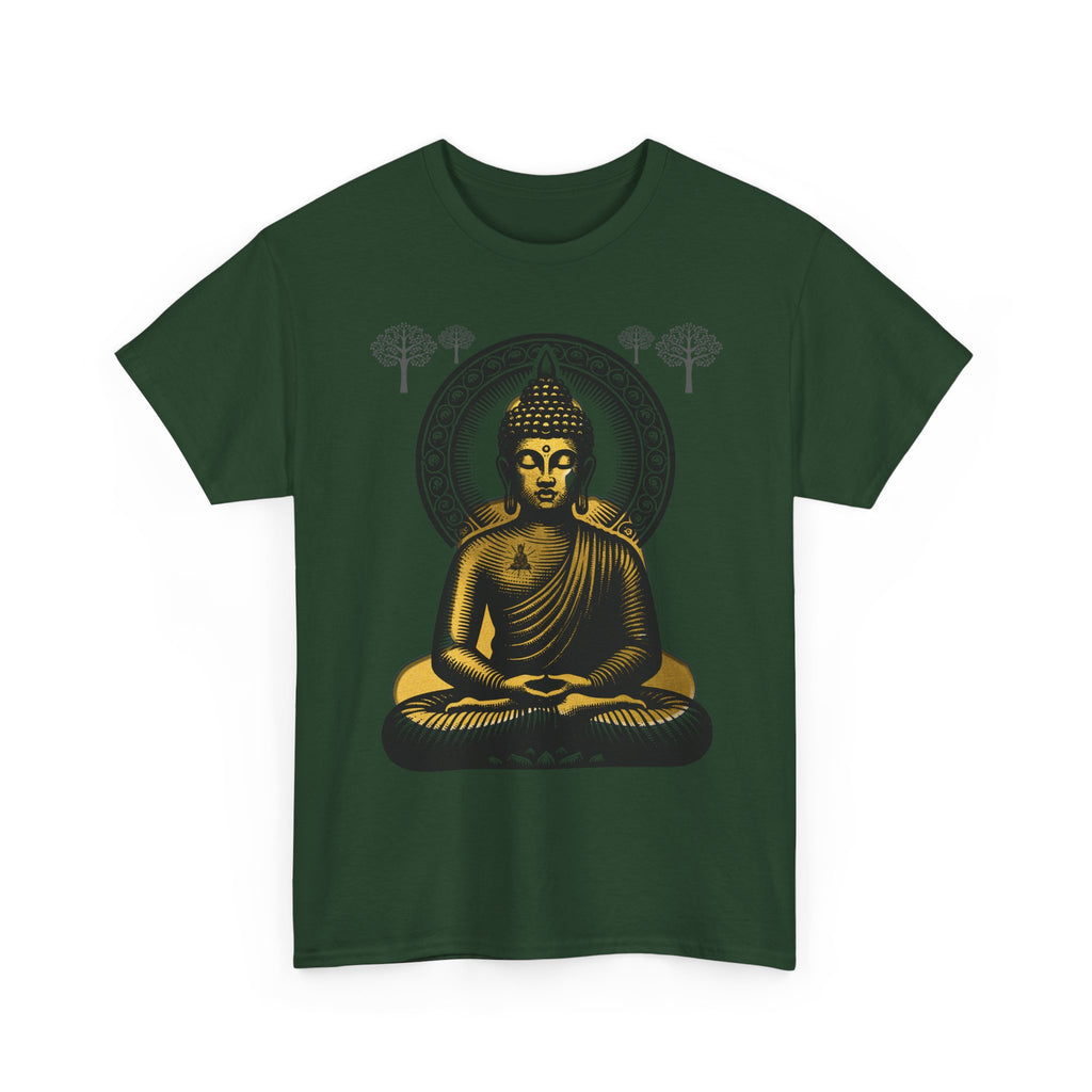 Peaceful Reality Design Heavy Cotton Tee Shirt