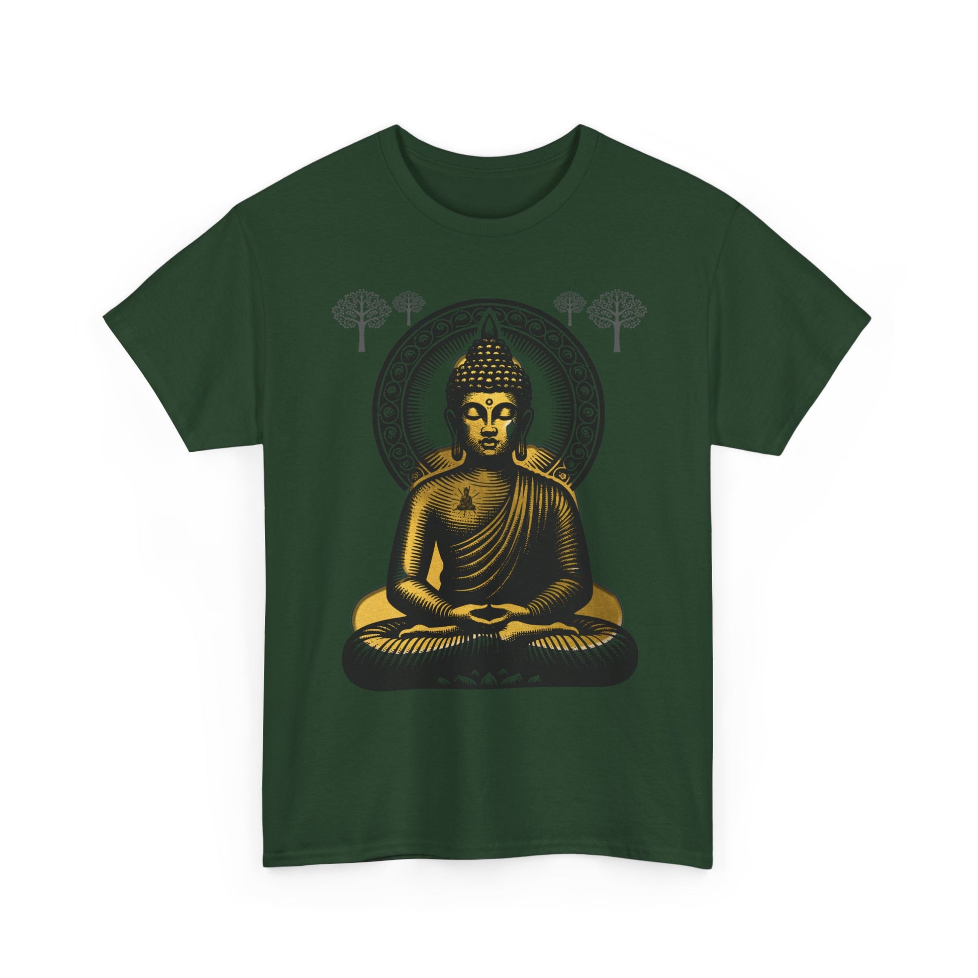Peaceful Reality Design Heavy Cotton Tee Shirt