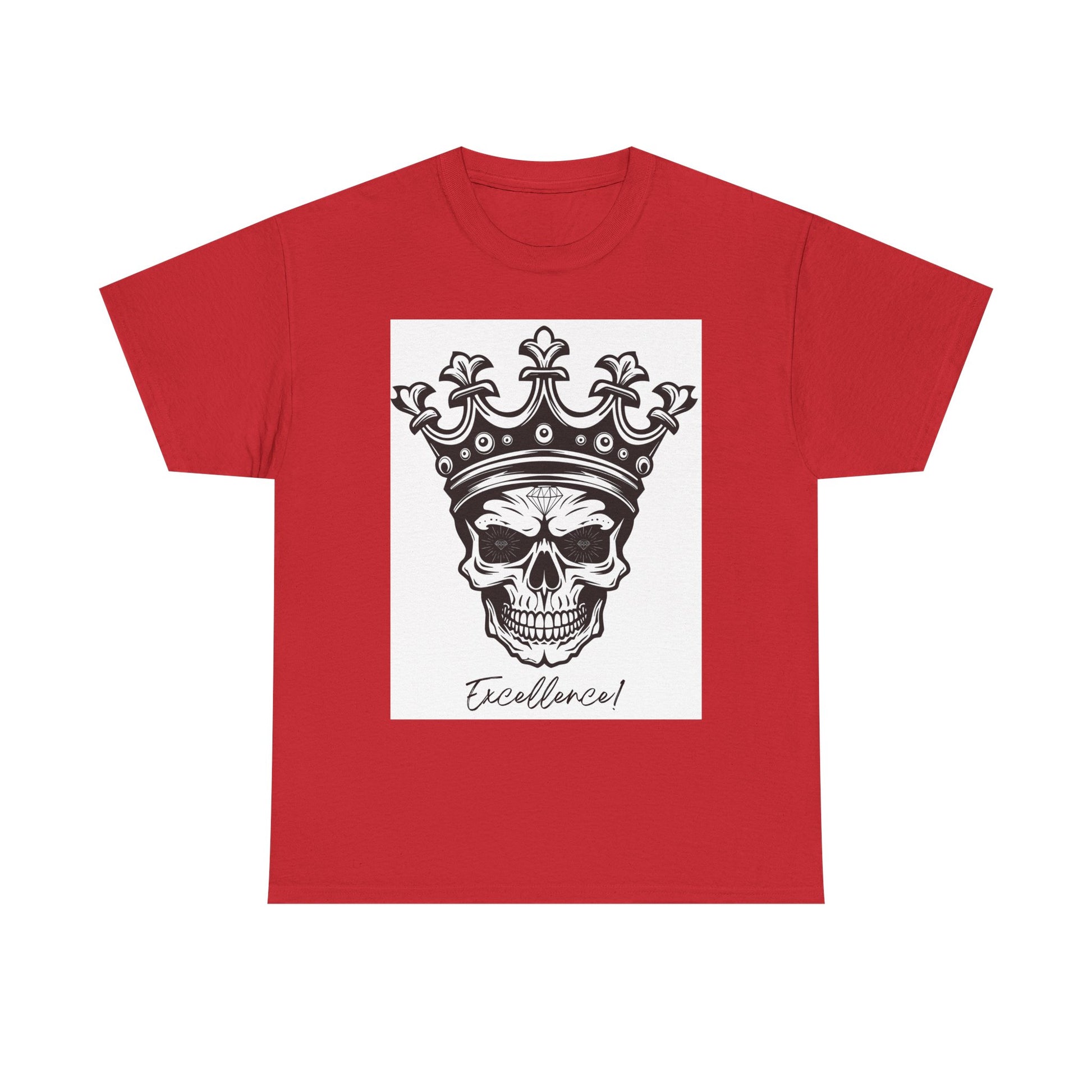 Skull Crown Excellence Cotton Tee Shirt
