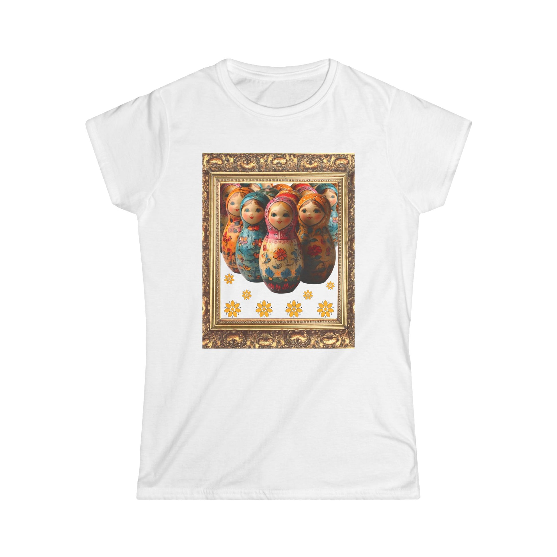 Women's Friends Portrait Soft Style Shirt
