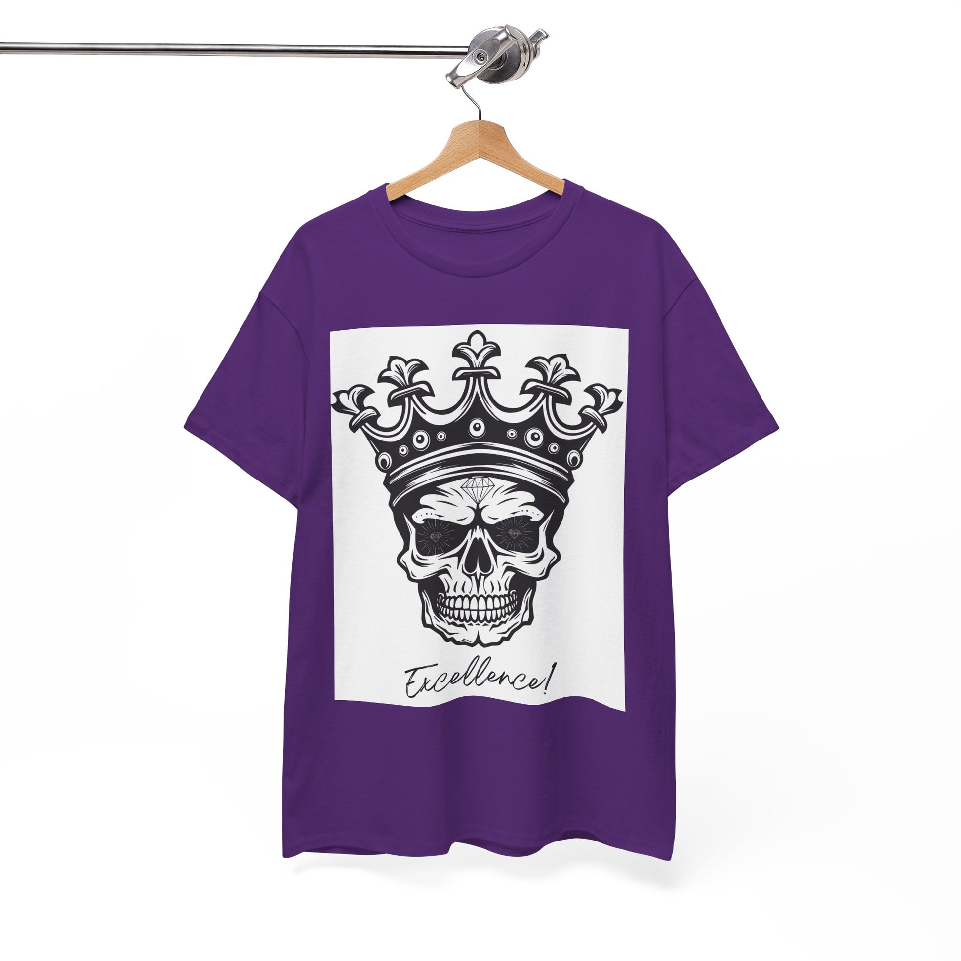 Skull Crown Excellence Cotton Tee Shirt