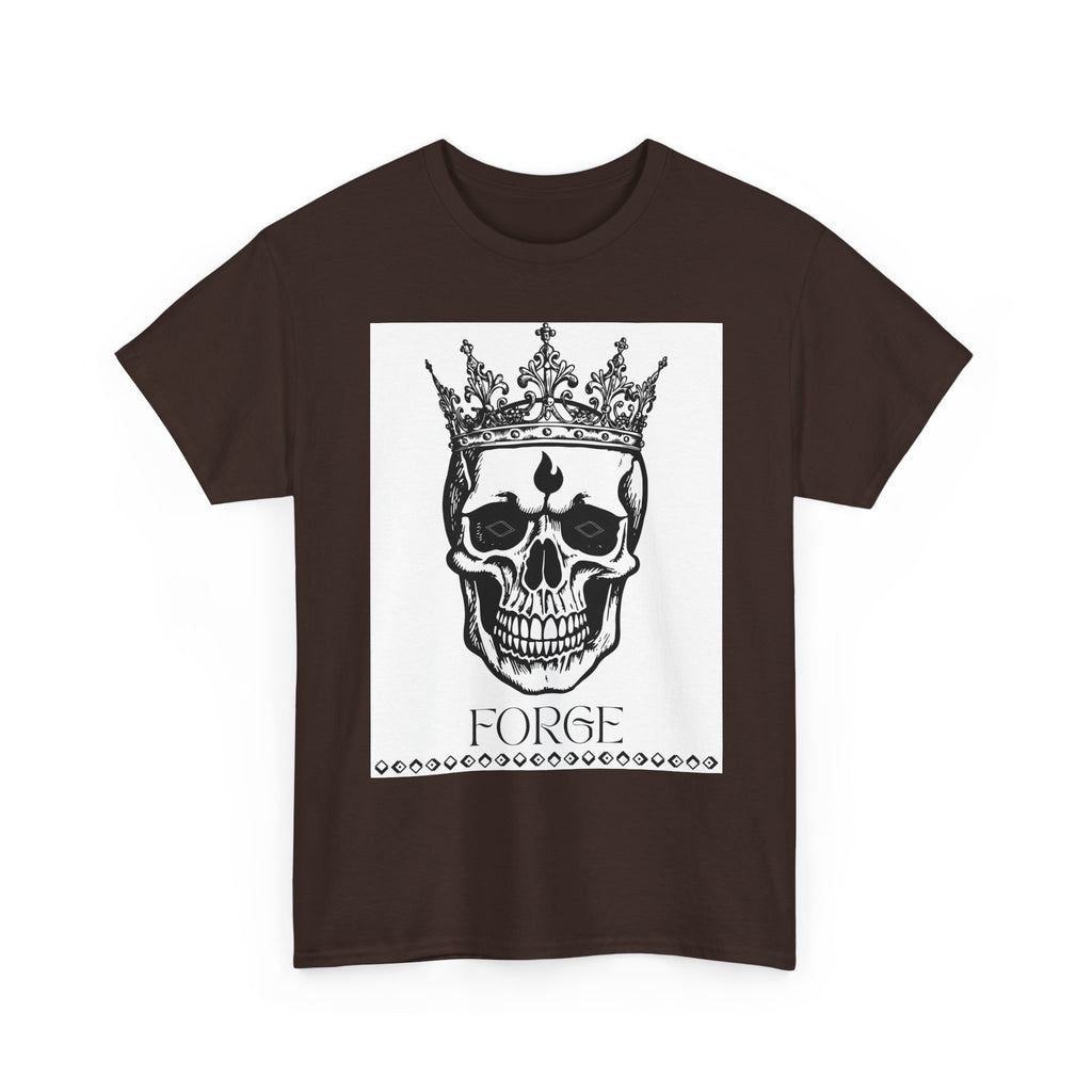 Skull "Forge" Cotton Tee Shirt