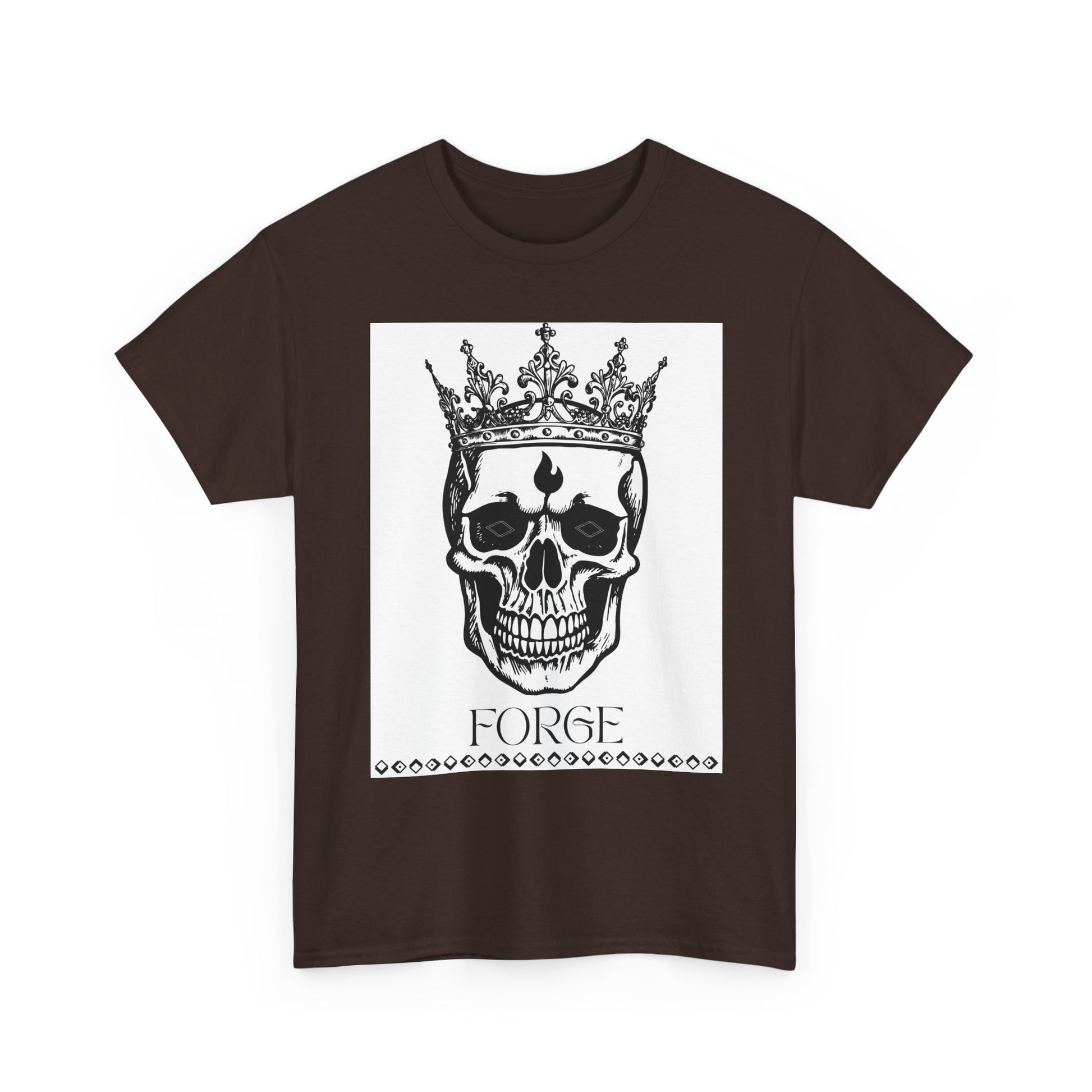 Skull "Forge" Cotton Tee Shirt