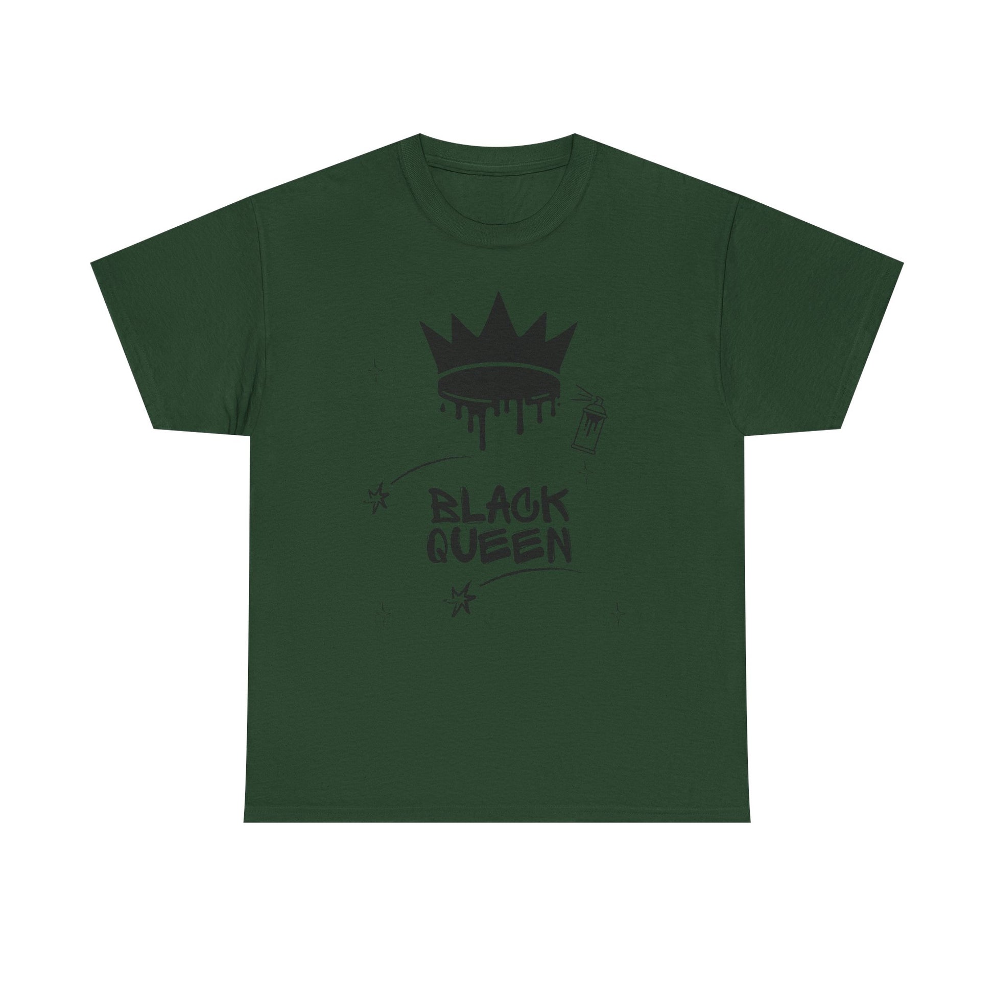 Black Queen Cotton Tee Shirt