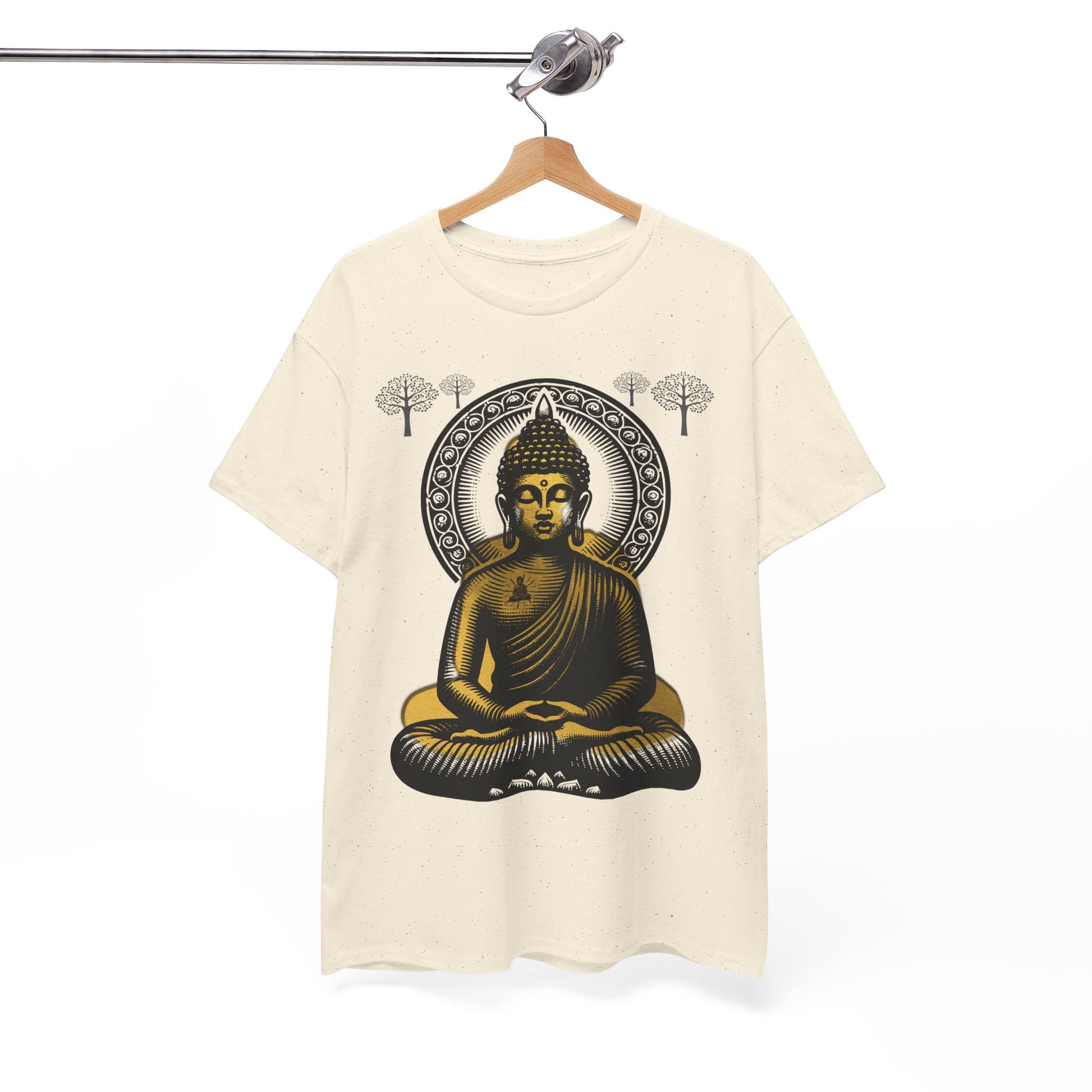 Peaceful Reality Design Heavy Cotton Tee Shirt