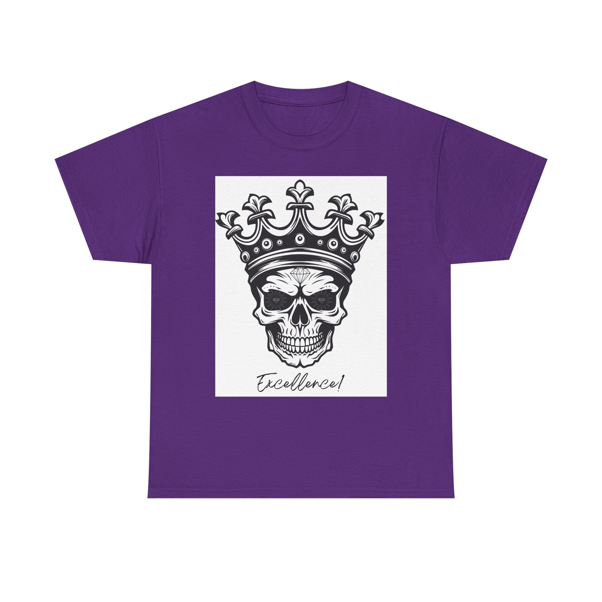 Skull Crown Excellence Cotton Tee Shirt