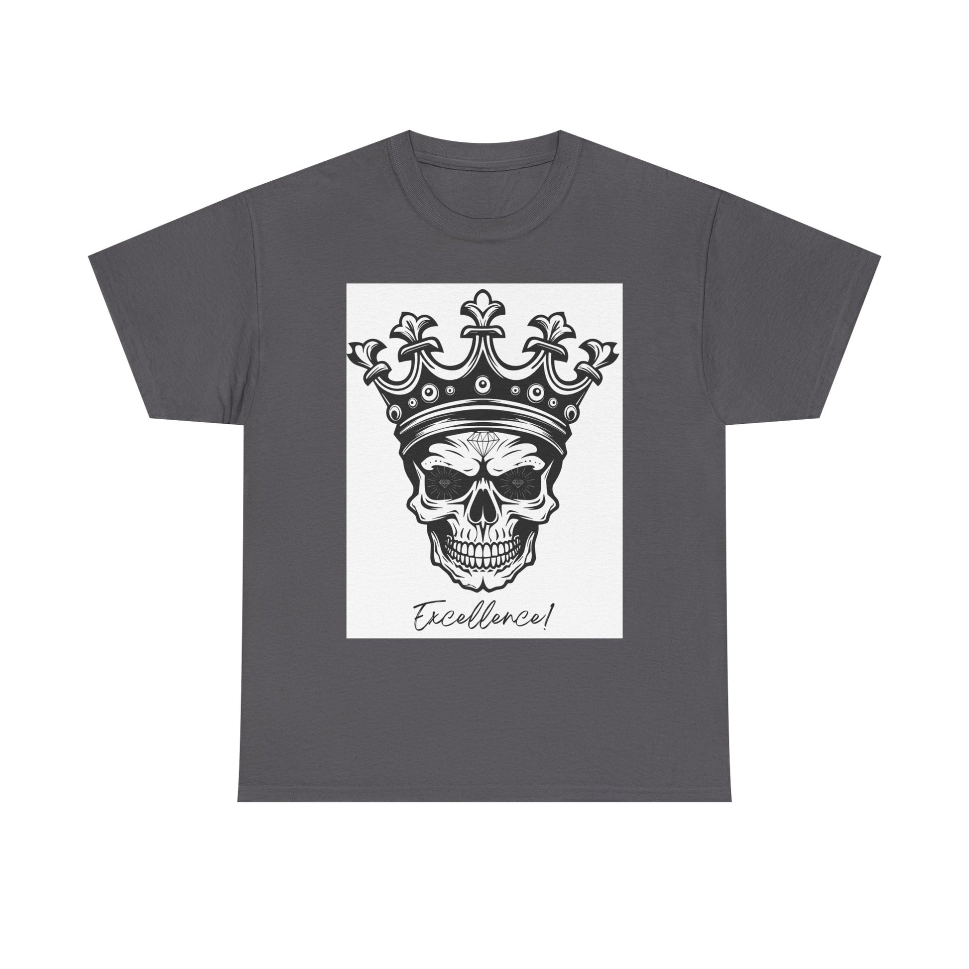 Skull Crown Excellence Cotton Tee Shirt