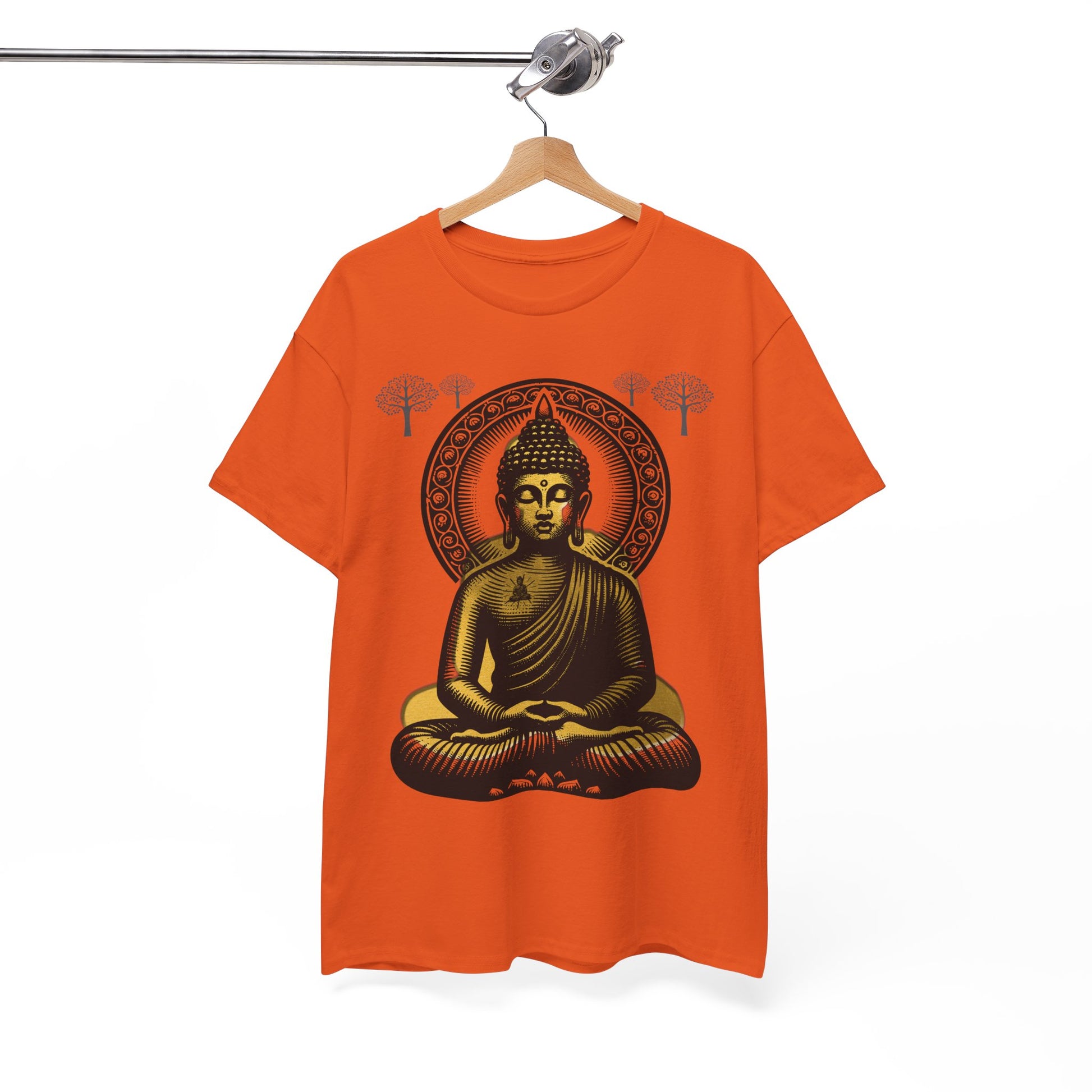 Peaceful Reality Design Heavy Cotton Tee Shirt