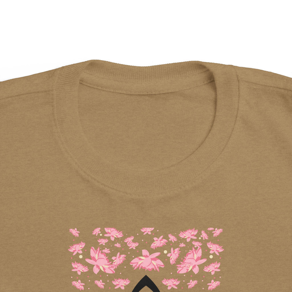 Toddler's Jersey Tee Shirt Lotus Yoga