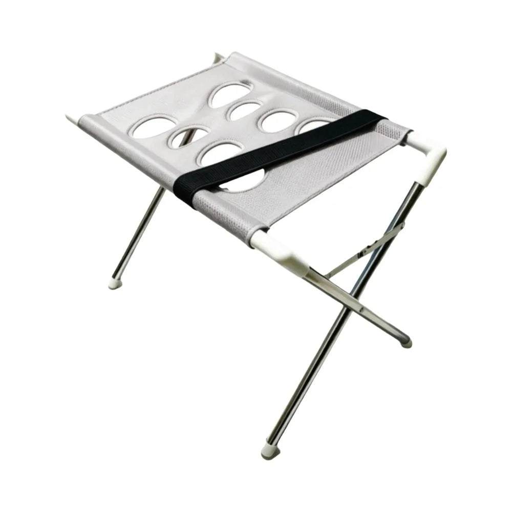 Foldable Pet Grooming Table Non-Slip Quick-Dry Mesh Pet Grooming Hammock Comfortable Stainless-Steel Frame Good For Pet Bathing Stand