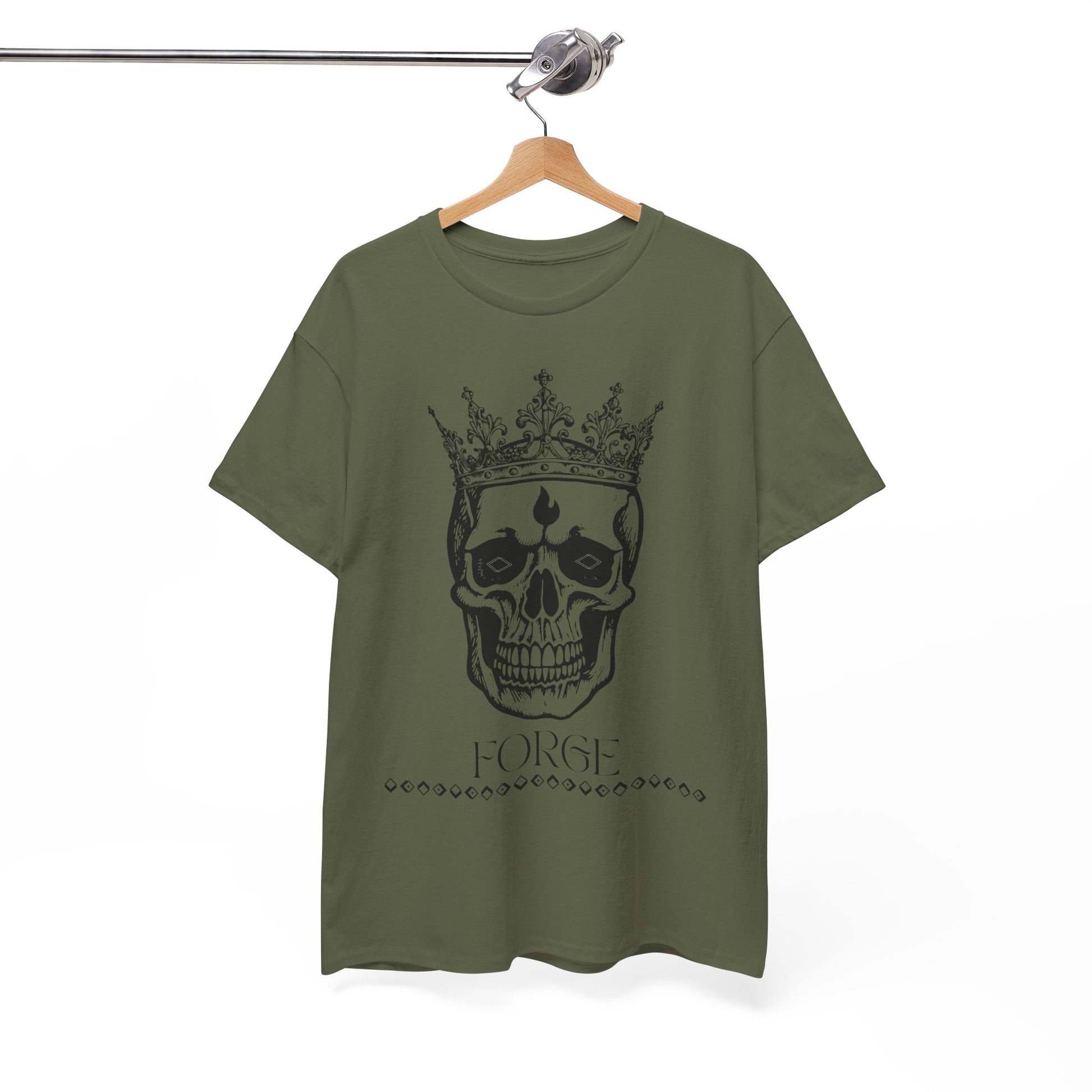 Skull "Forge" Cotton Shirt Transparent