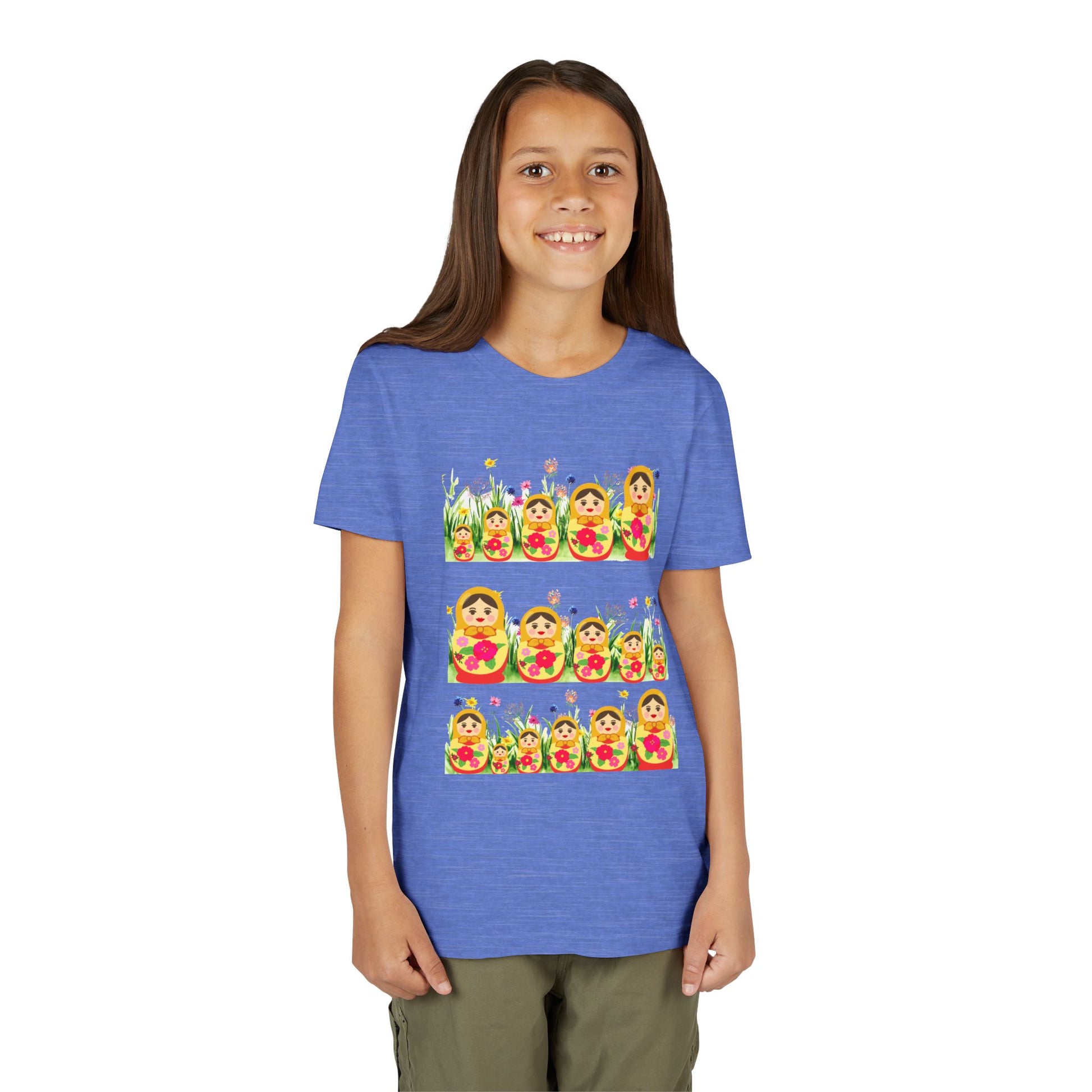 Youth Flower Patch Short Sleeve Shirt
