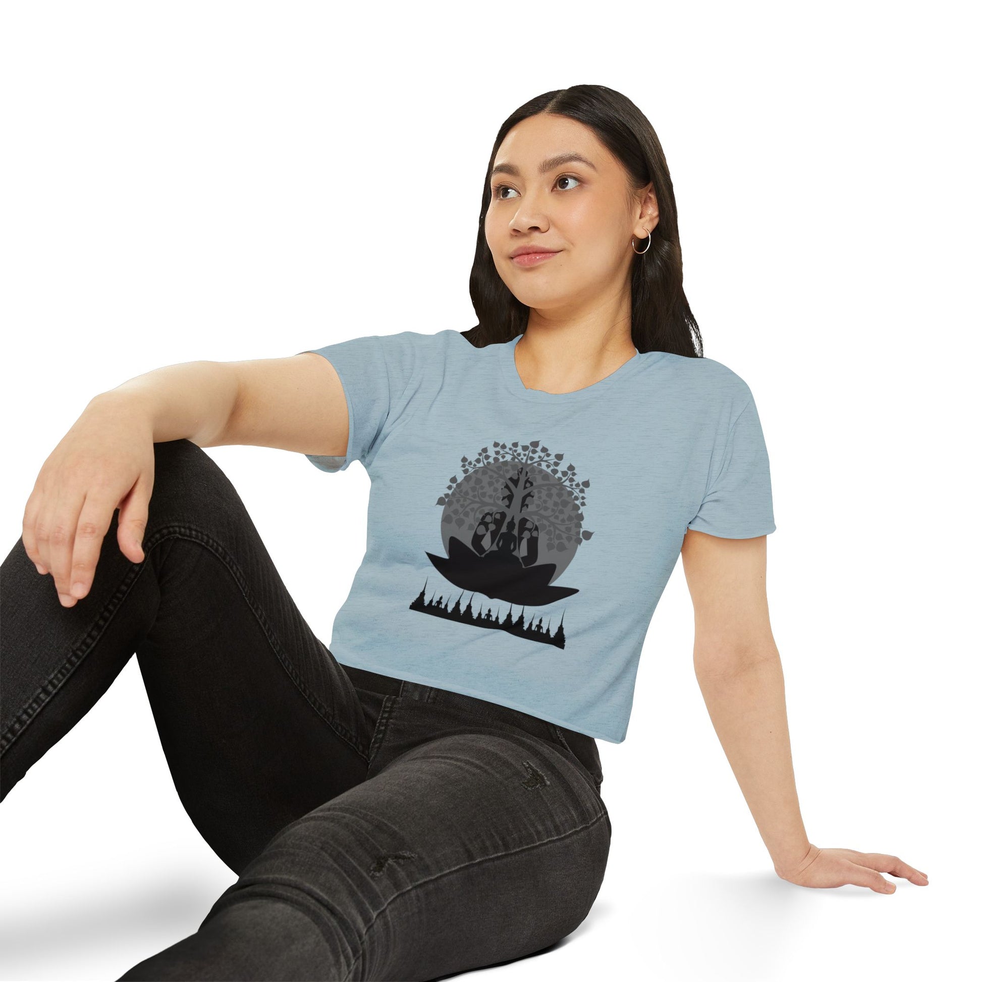 Women's Crop Top Tranquility