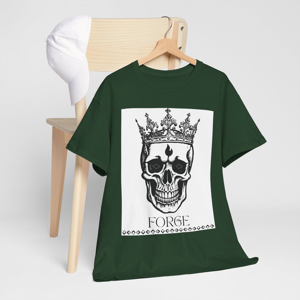 Skull "Forge" Cotton Tee Shirt
