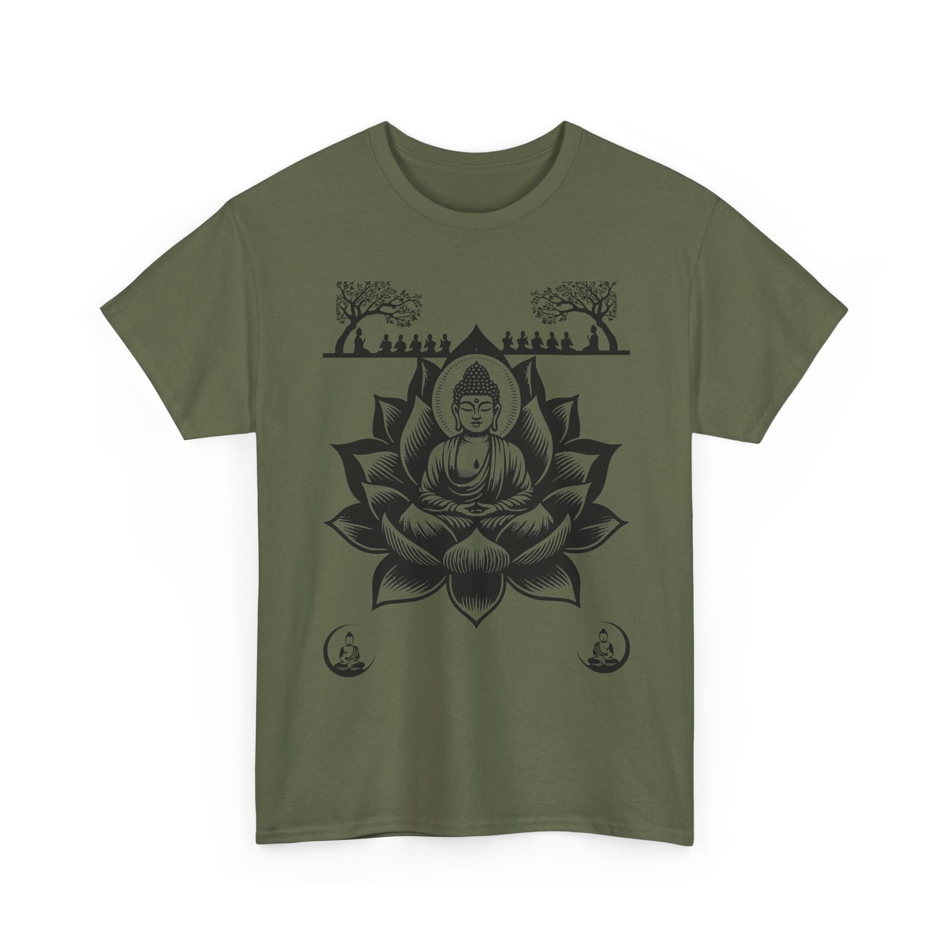 Deep Reflection Quality Cotton Tee Shirt