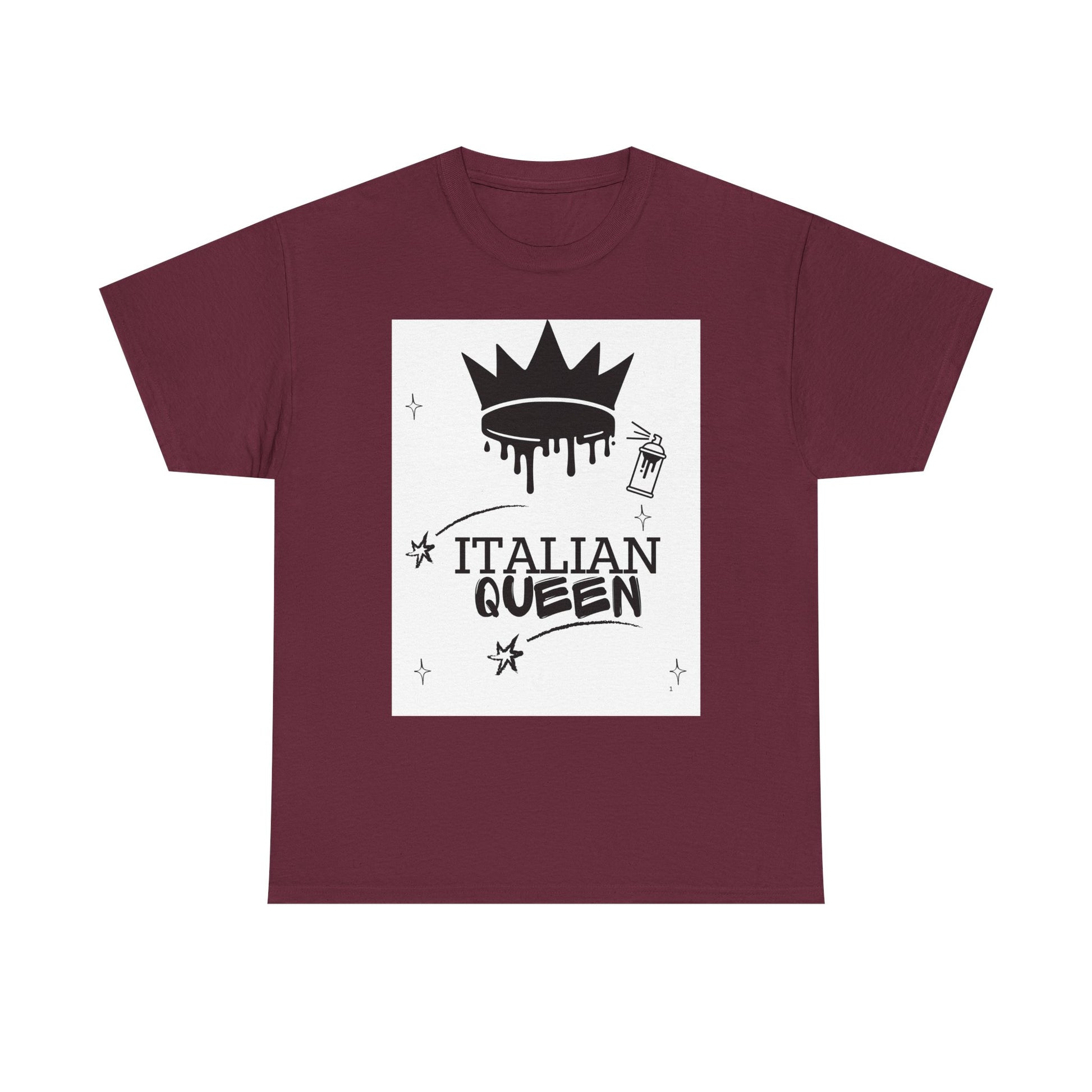 Italian Queen Cotton Tee Shirt