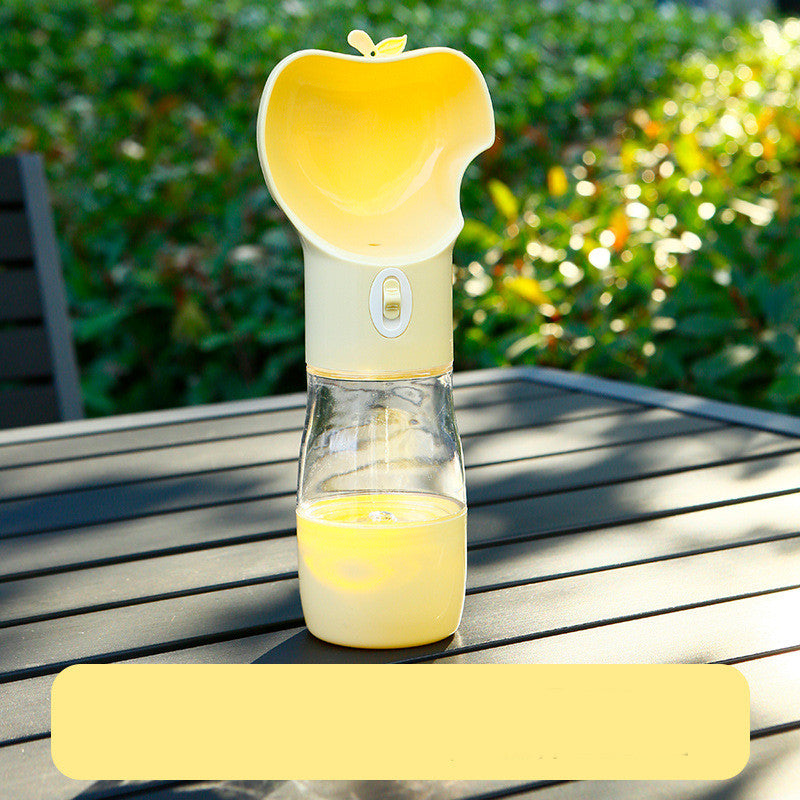 Pet Large-capacity Outing Water Bottle With Wrist Strap Walking The Dog To Drink
