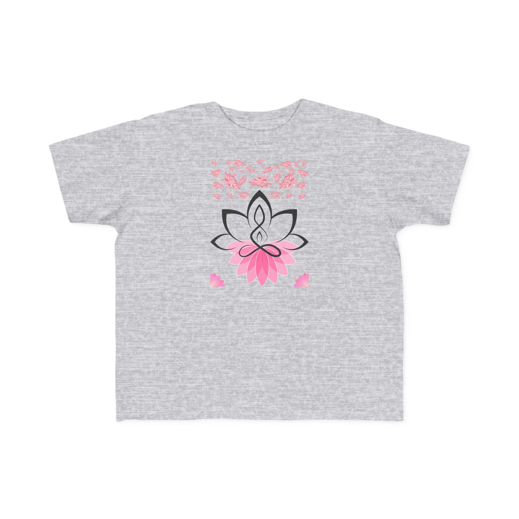 Toddler's Jersey Tee Shirt Lotus Yoga