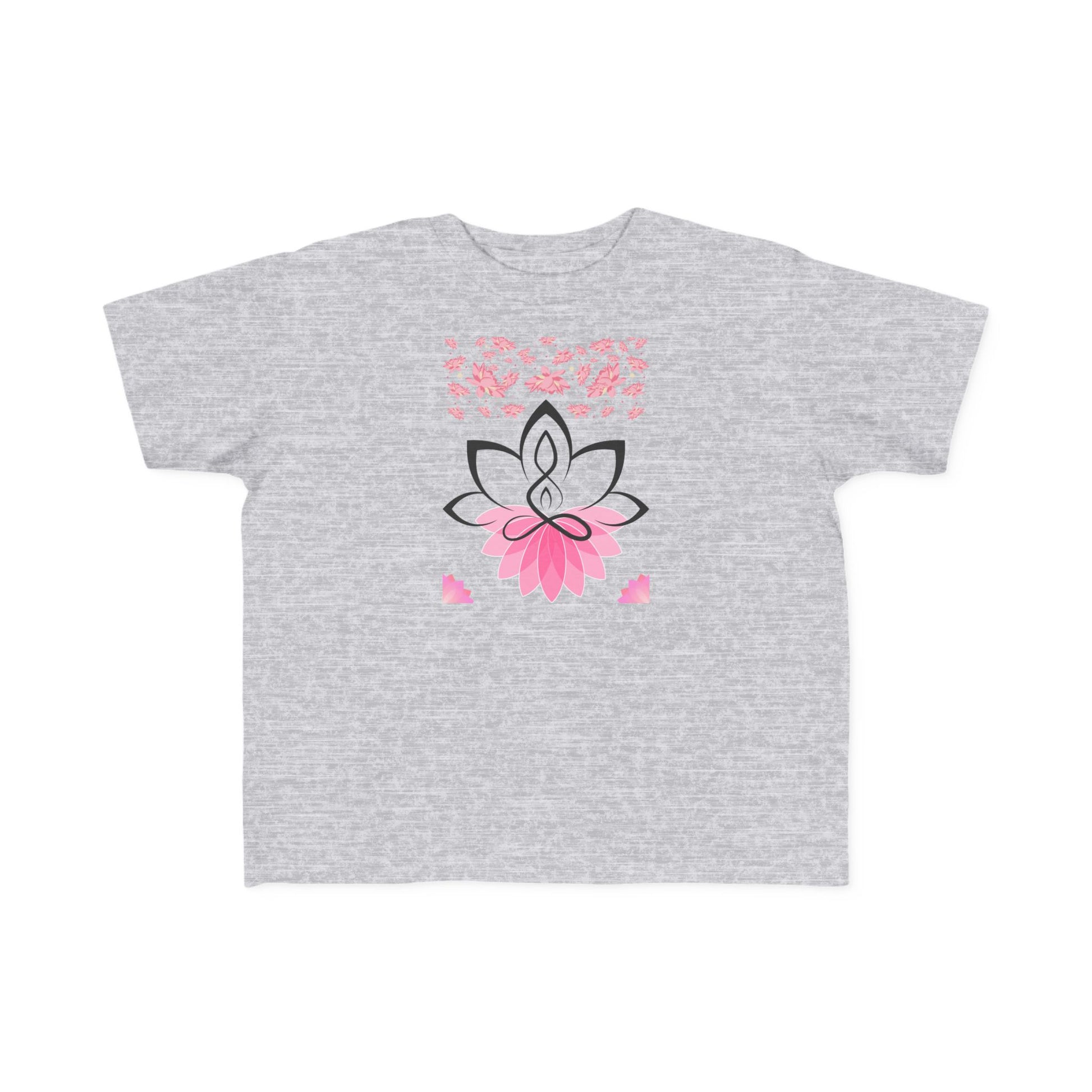 Toddler's Jersey Tee Shirt Lotus Yoga