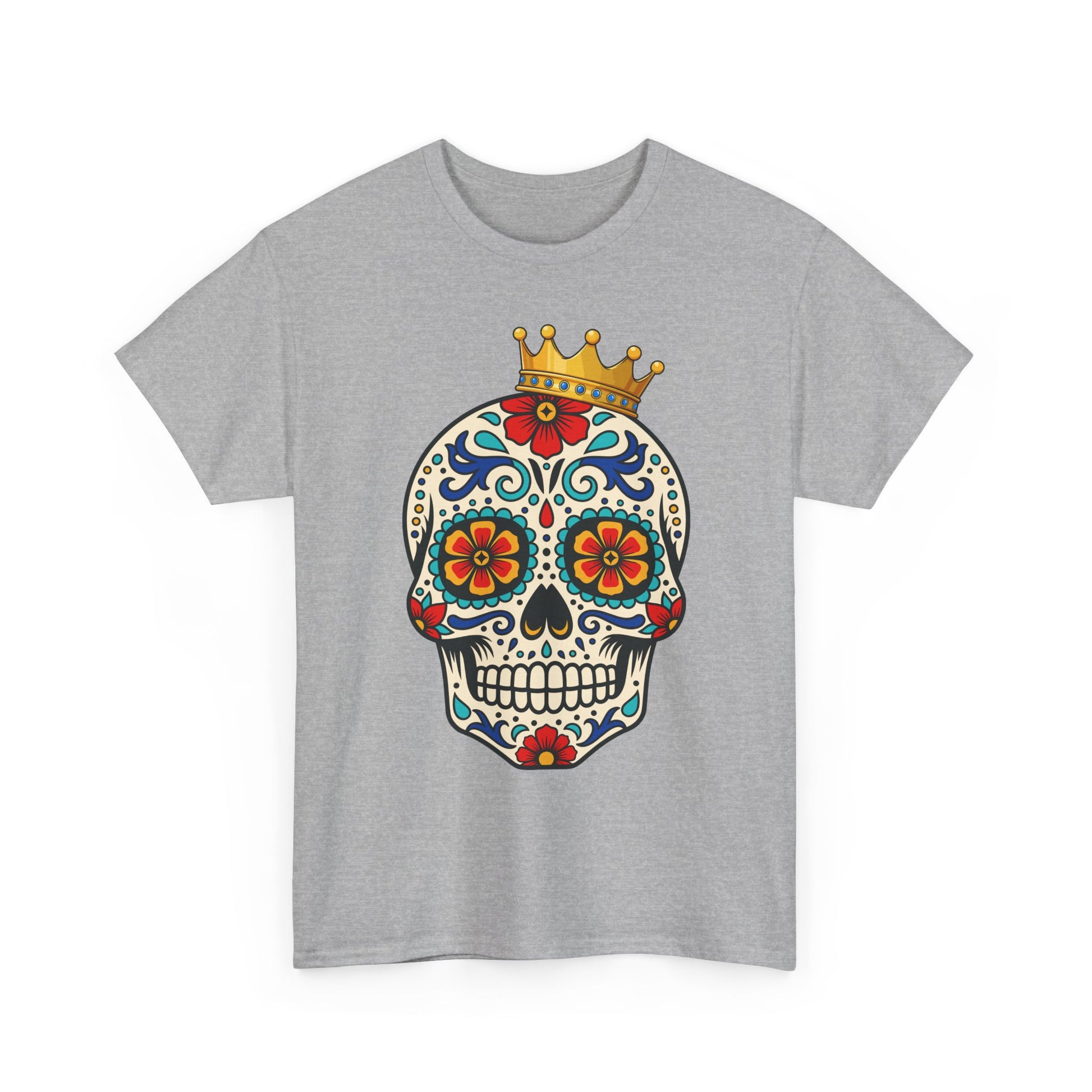 Skull Crown Celebration Cotton Tee Shirt