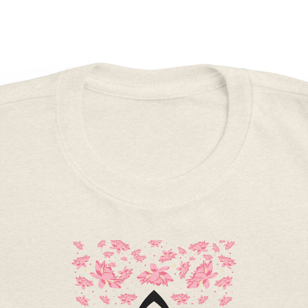 Toddler's Jersey Tee Shirt Lotus Yoga
