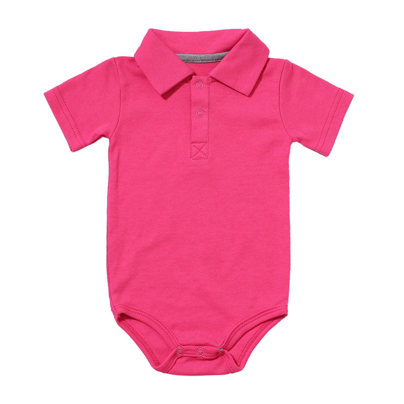 Collar Baby Onesies Baby Bodysuit
