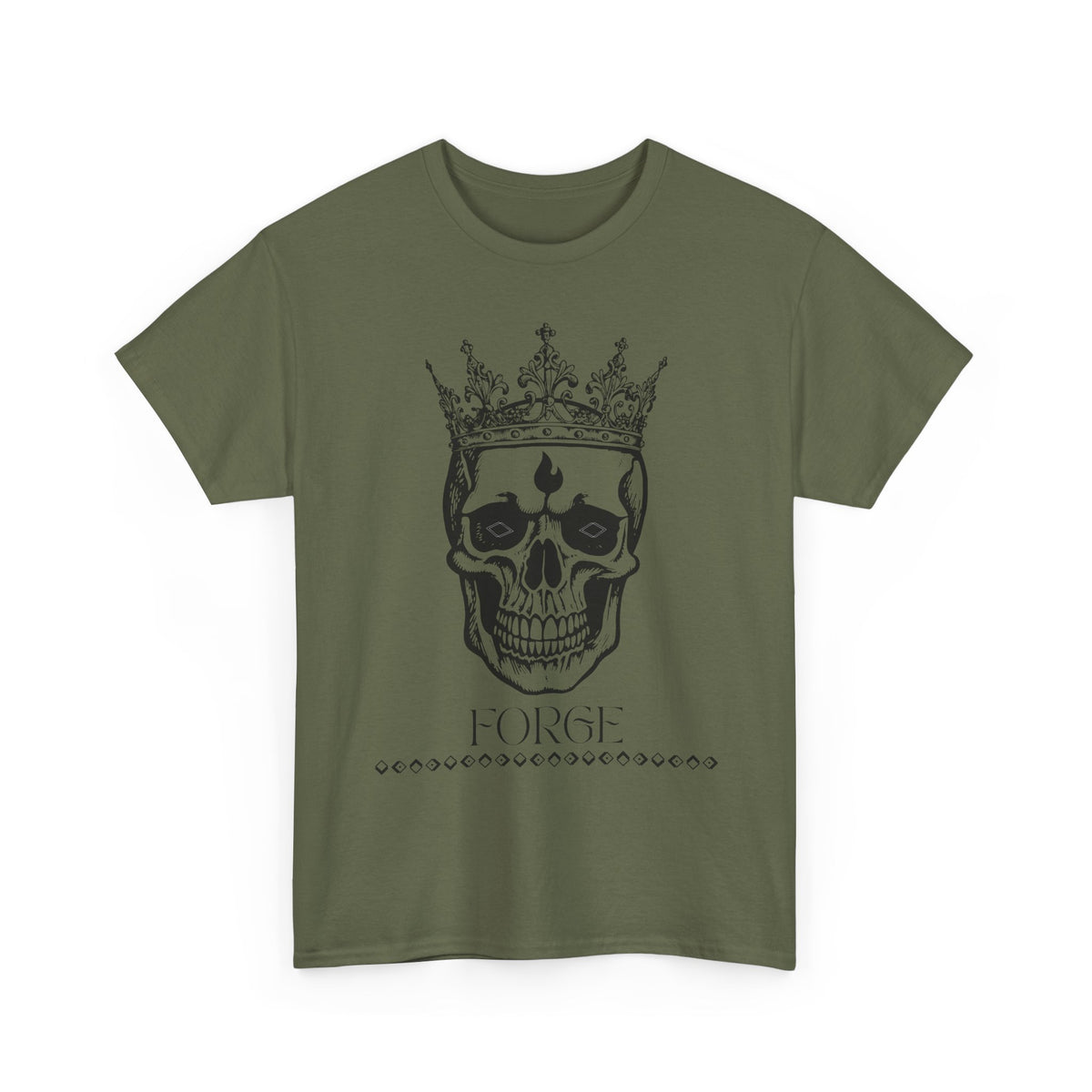 Skull "Forge" Cotton Shirt Transparent