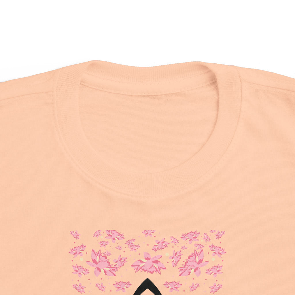 Toddler's Jersey Tee Shirt Lotus Yoga