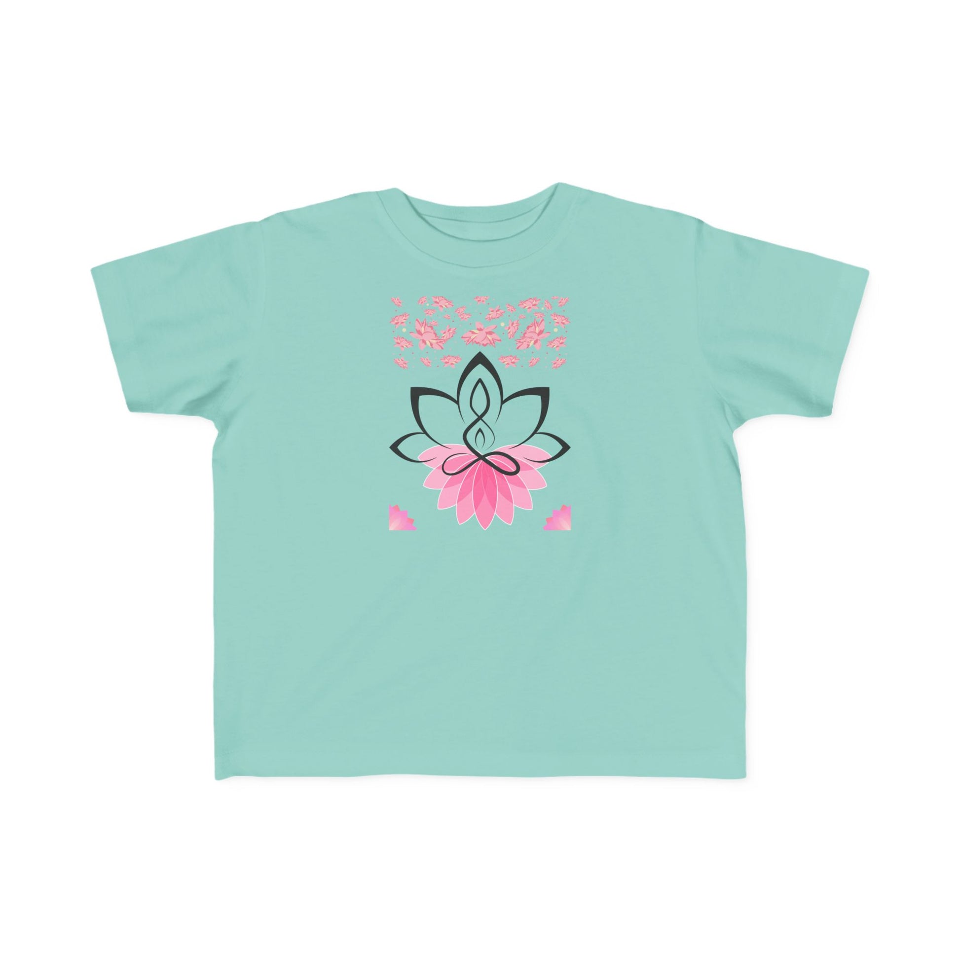 Toddler's Jersey Tee Shirt Lotus Yoga