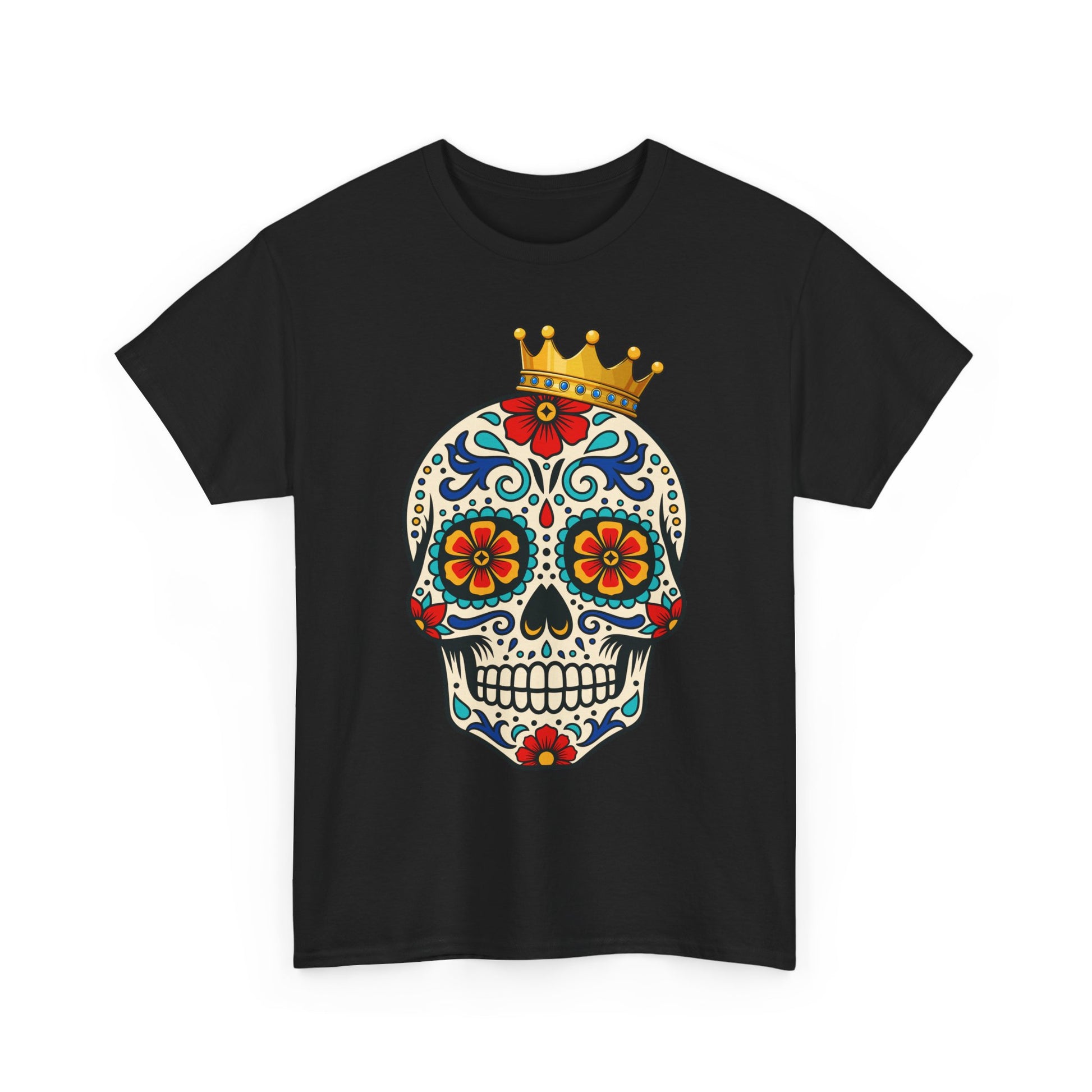 Skull Crown Celebration Cotton Tee Shirt
